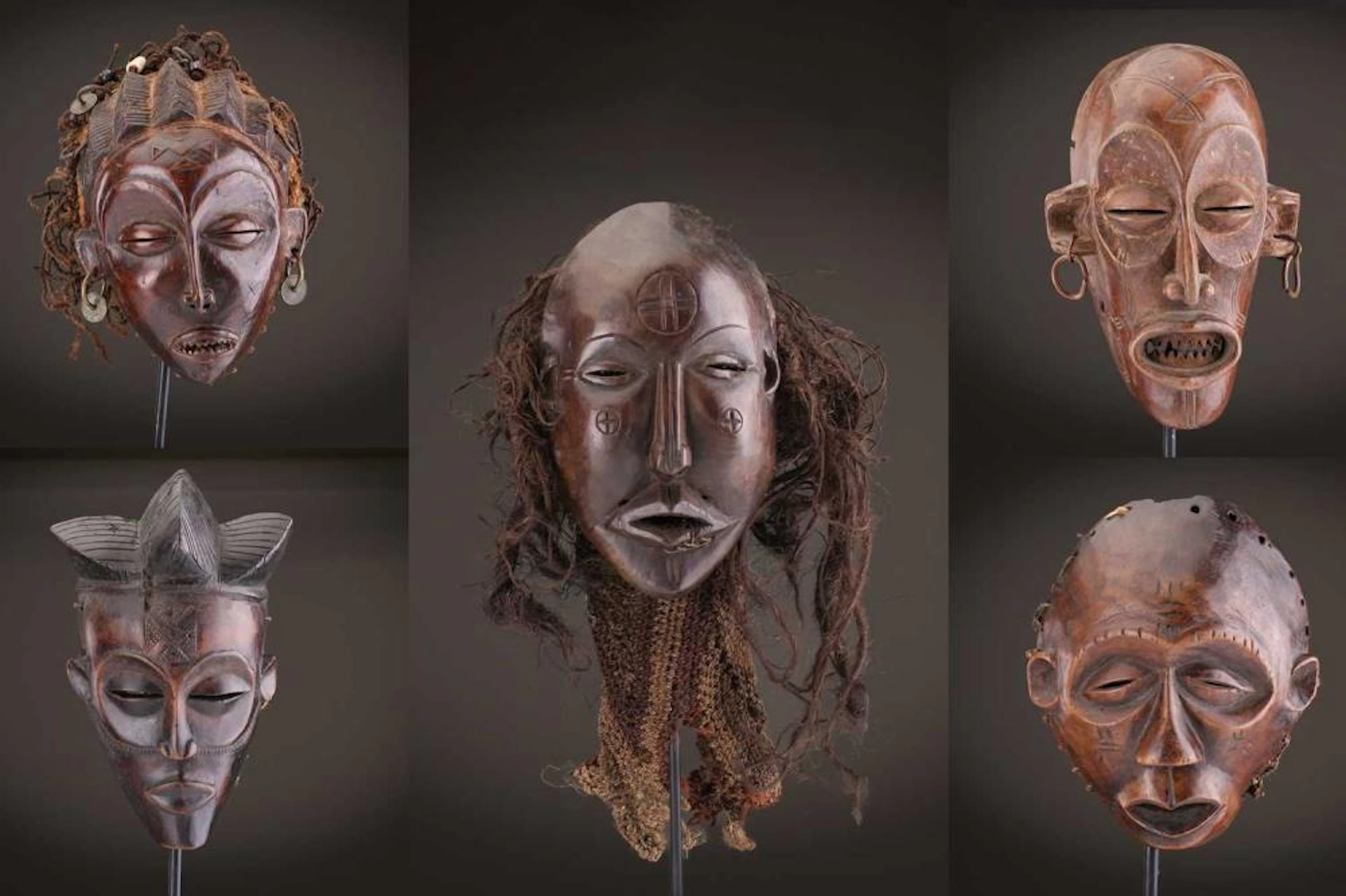 A Tchokwe Pwo mask