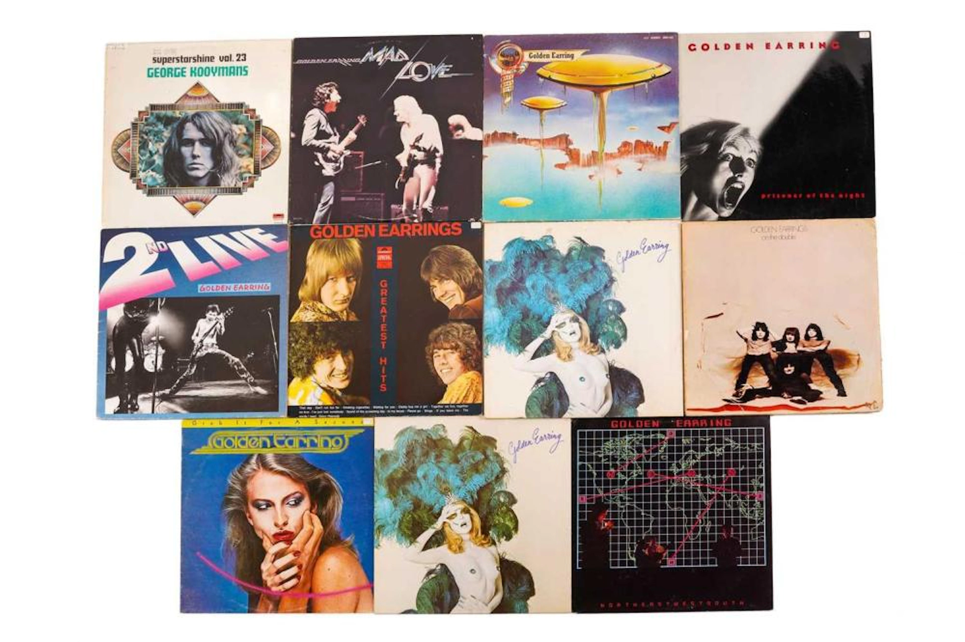 Golden Earring (Dutch Rock): 11 vinyl albums