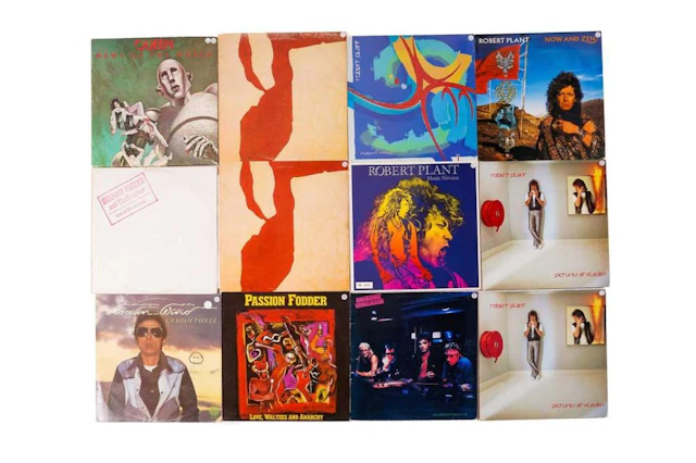 A large collection of Rock vinyl LPs including Graham Parker- Howlin Wind