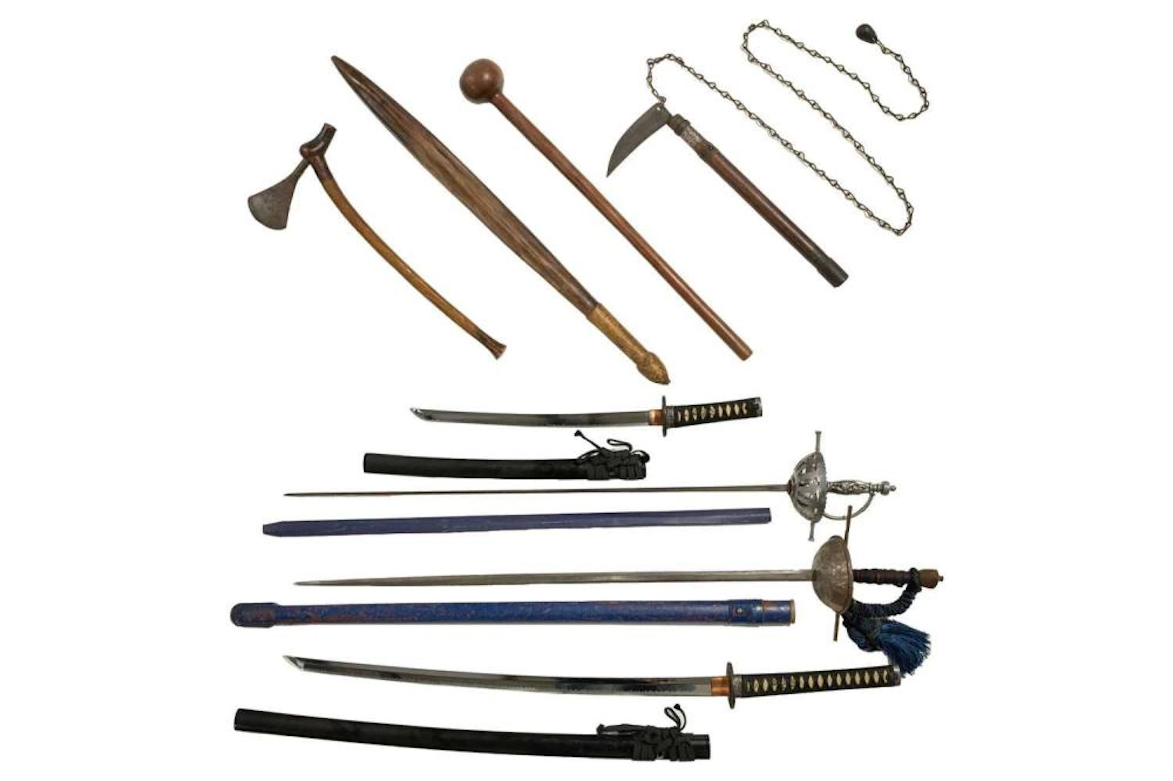 From the Estate of the late John Fabb; A film prop sword...