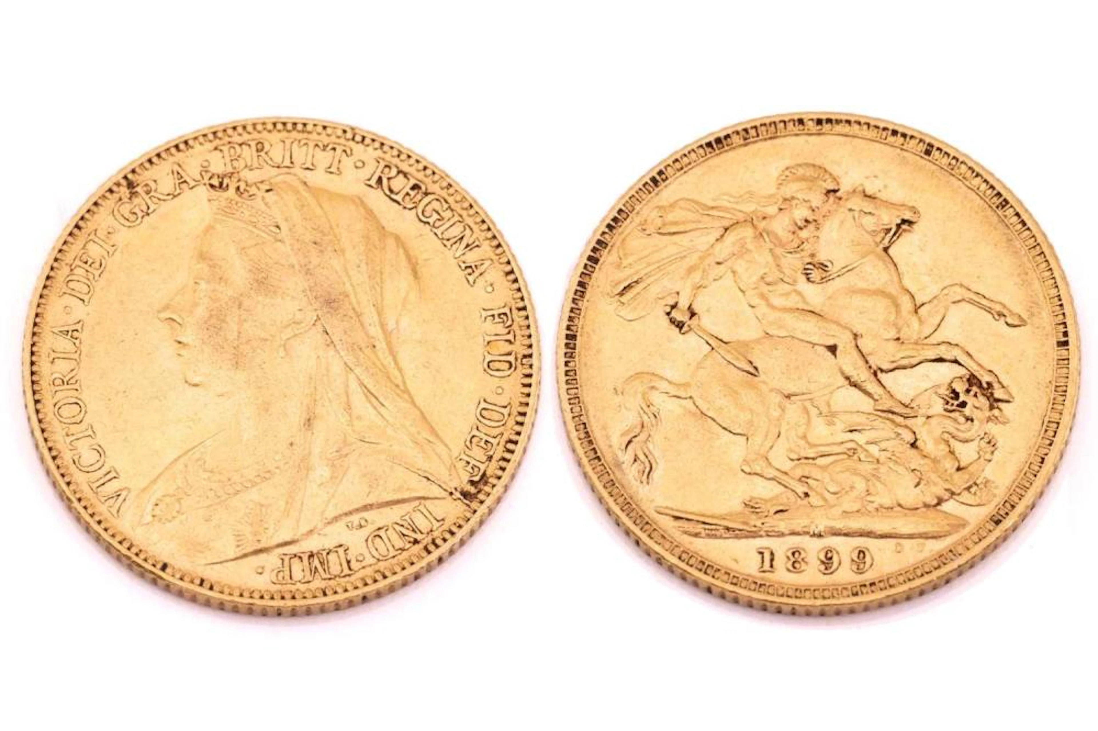 A Victoria Jubilee head sovereign, dated 1899, Melbourne mint.