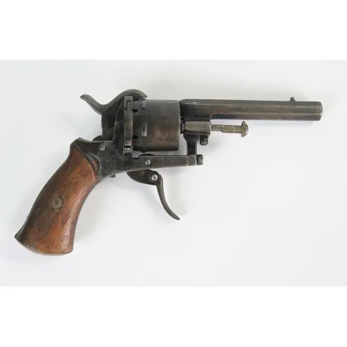 Pocket Revolver, 7mm rimfire, markings to barrel | Barnebys
