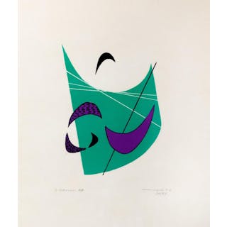 Luigi Veronesi (Milano 1908-1998) - Movement n ° 6, 1969