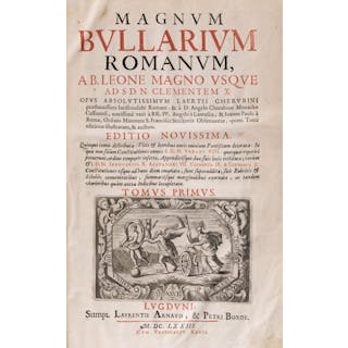 Chiesa Cattolica - Magnum Bullarium Romanum ab Leone Magno usque ad S.D.N