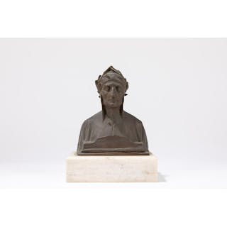 Maestro italiano attivo tra il secolo XIX e XX - Bust of Dante Alighieri