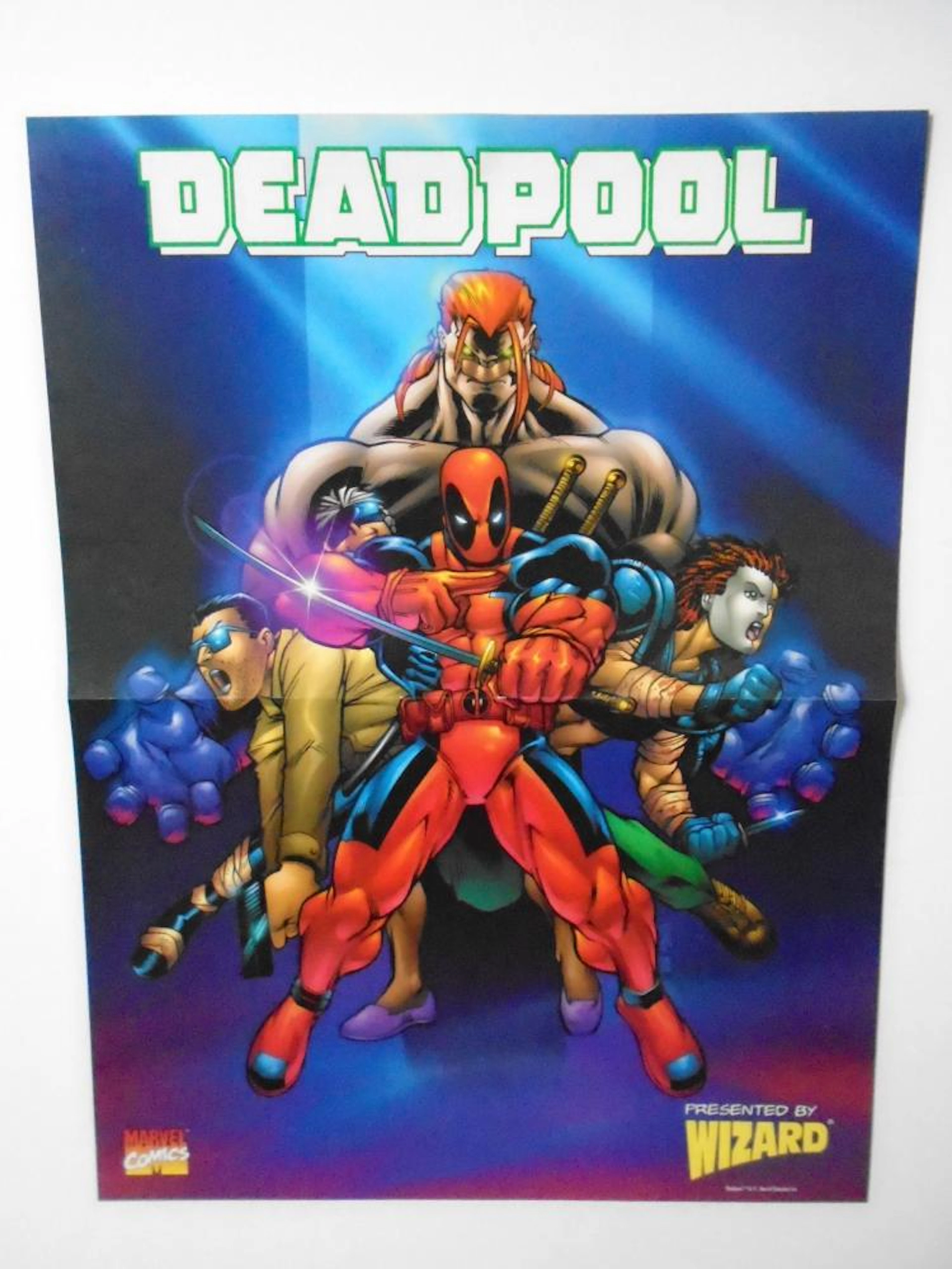 DeadPool Rare Wizard magazine poster insert