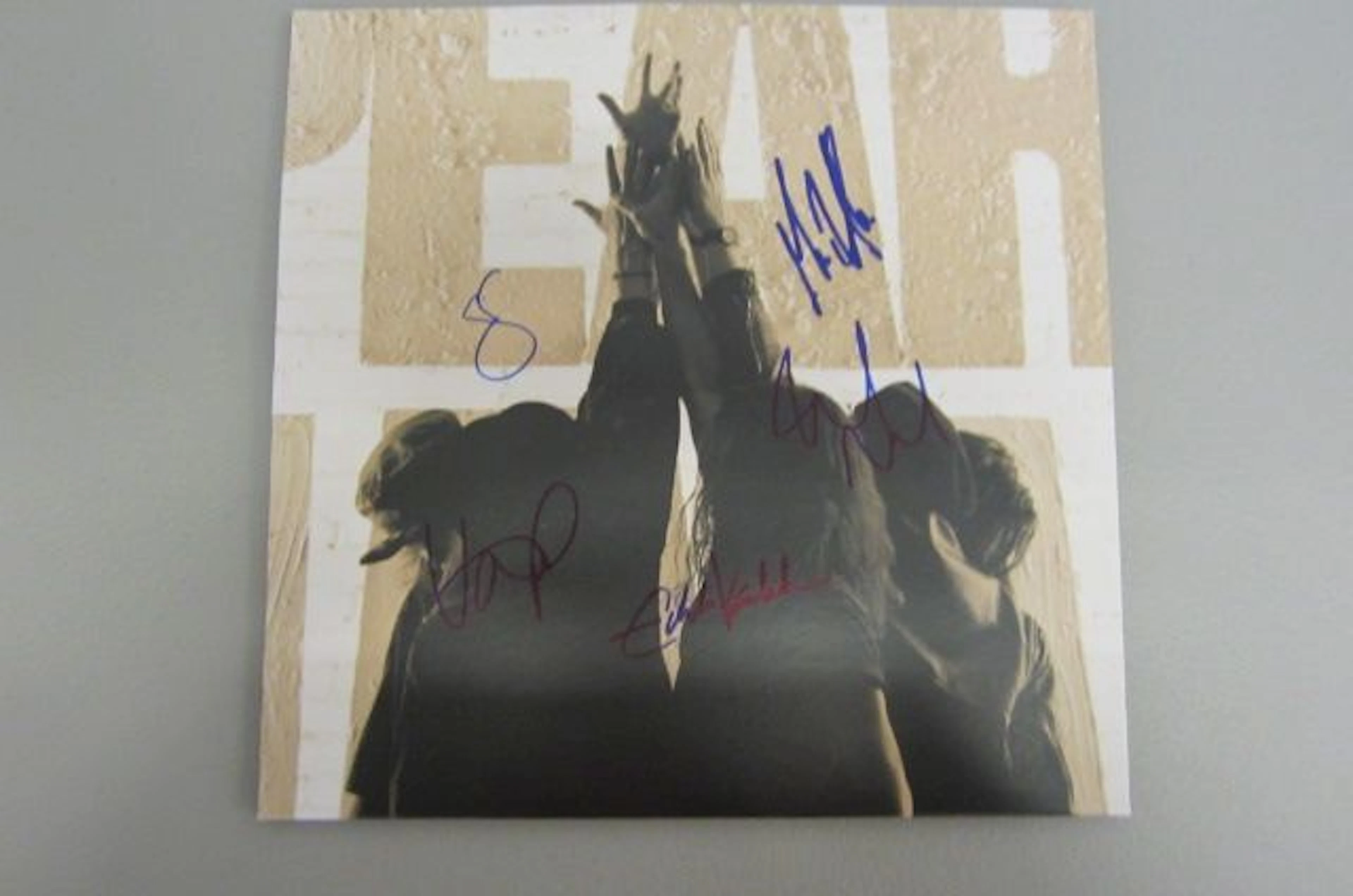 Pearl Jam signed autographed vinyl record album PSAS COA