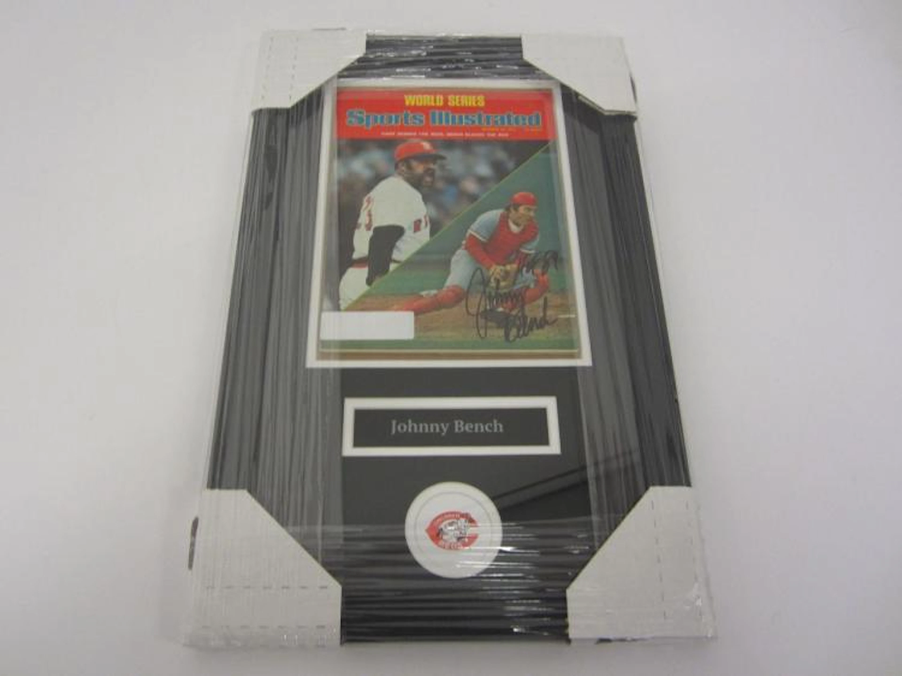 Johnny Bench Cincinnati Reds Hand Signed Autographed...