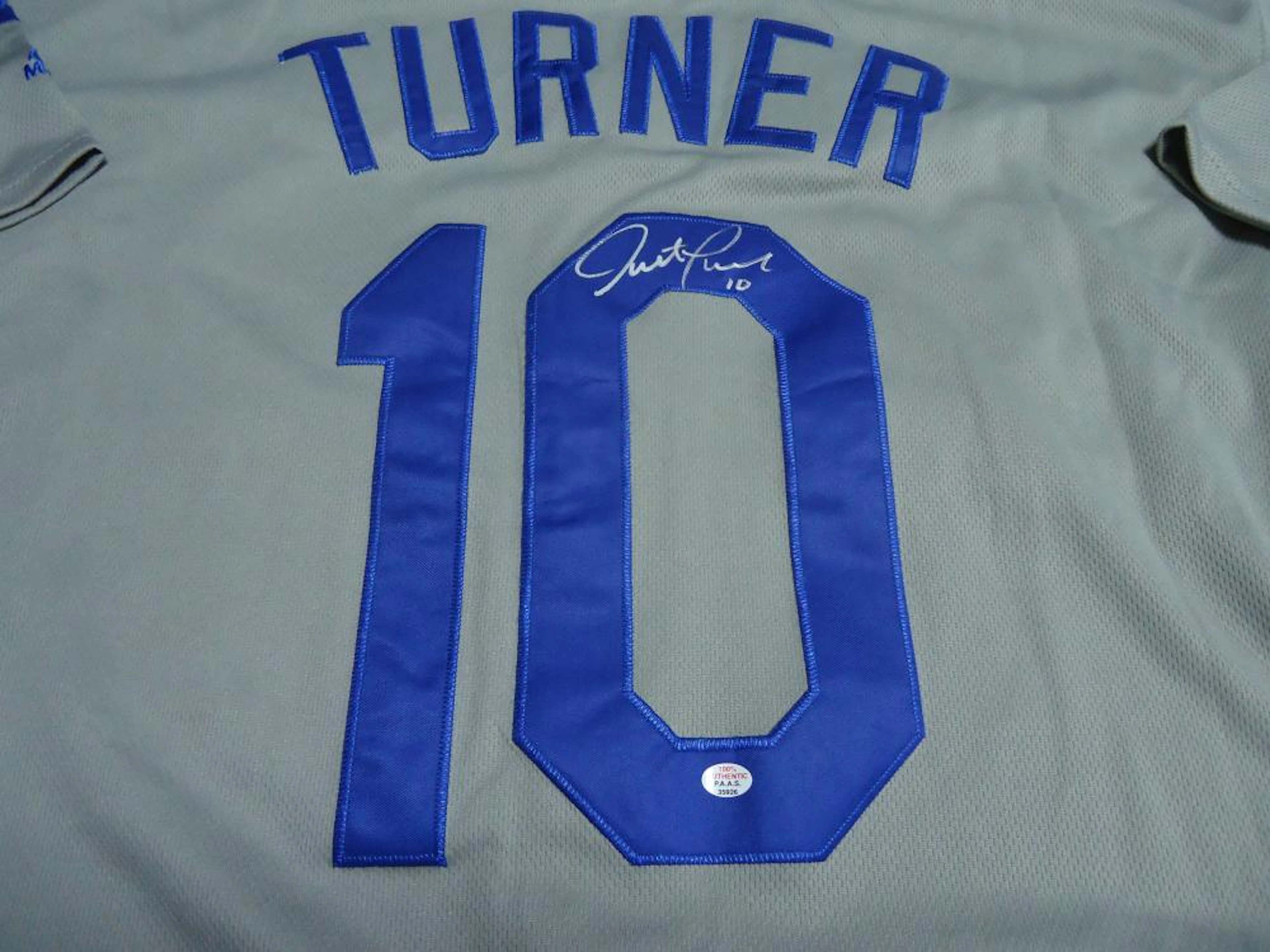 Justin Turner Los Angeles Dodgers Signed autographed...
