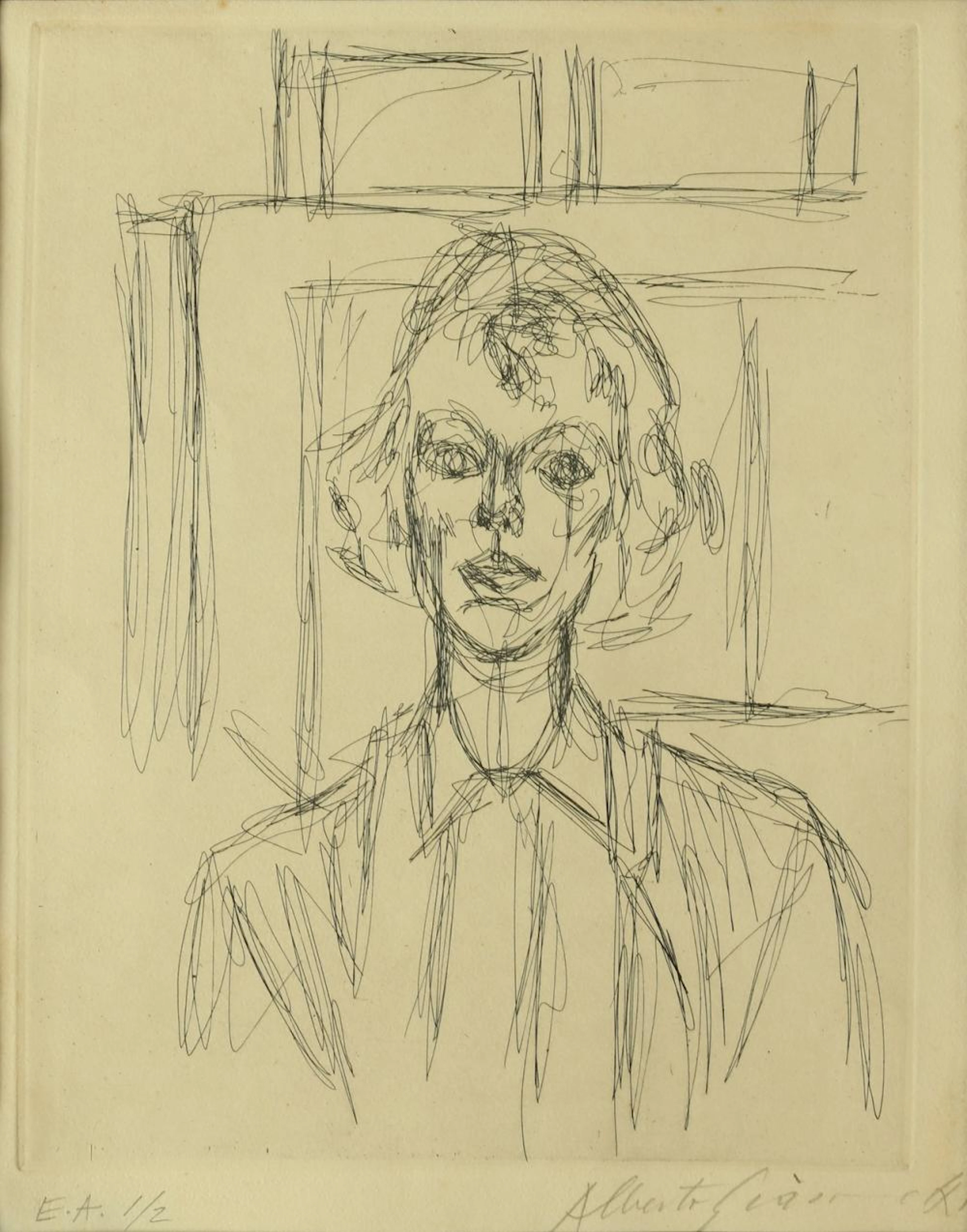 GIACOMETTI ALBERTO (1901 - 1966) Annette.