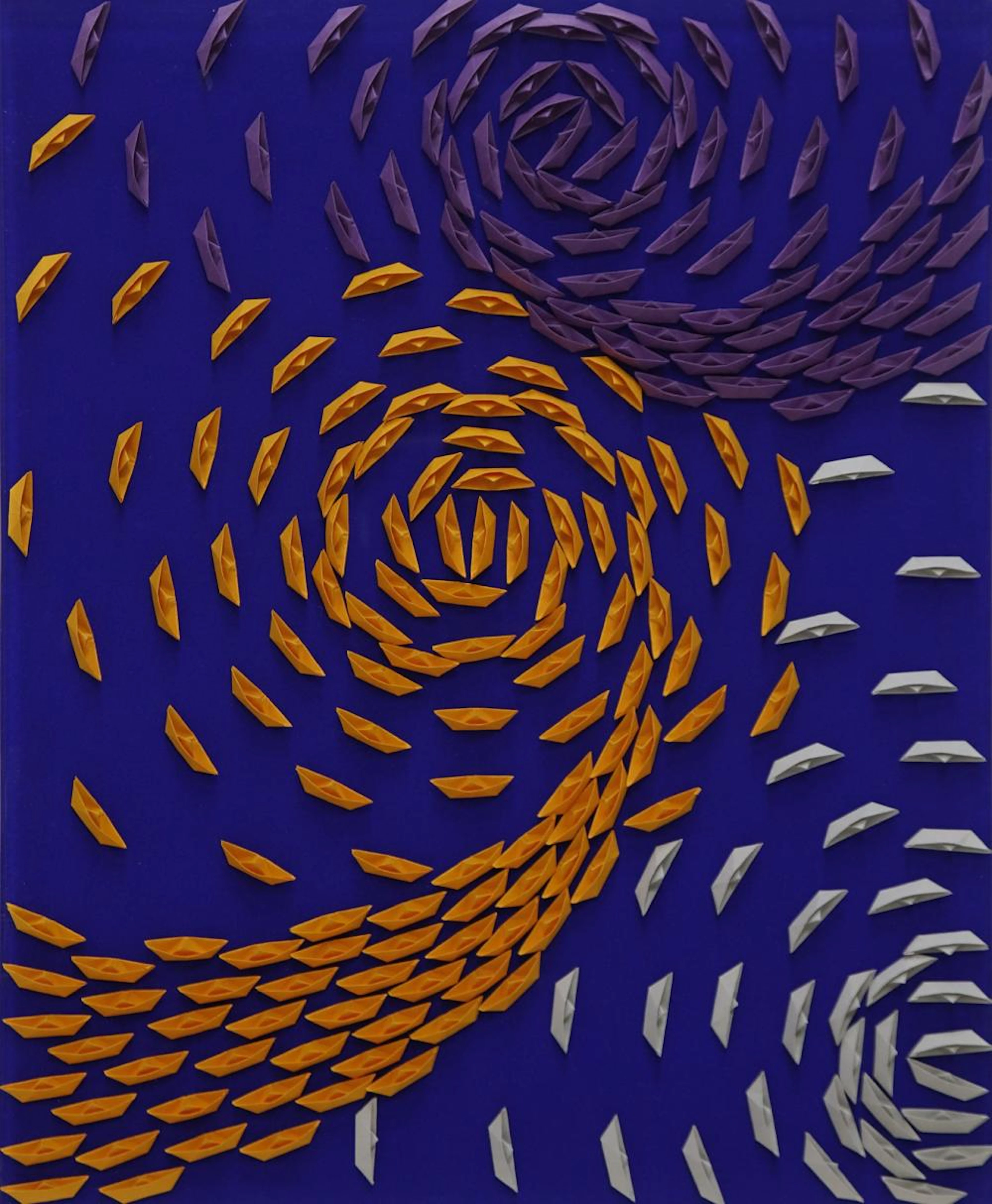 GUSMAROLI RICCARDO (n. 1963) Vortice blu.