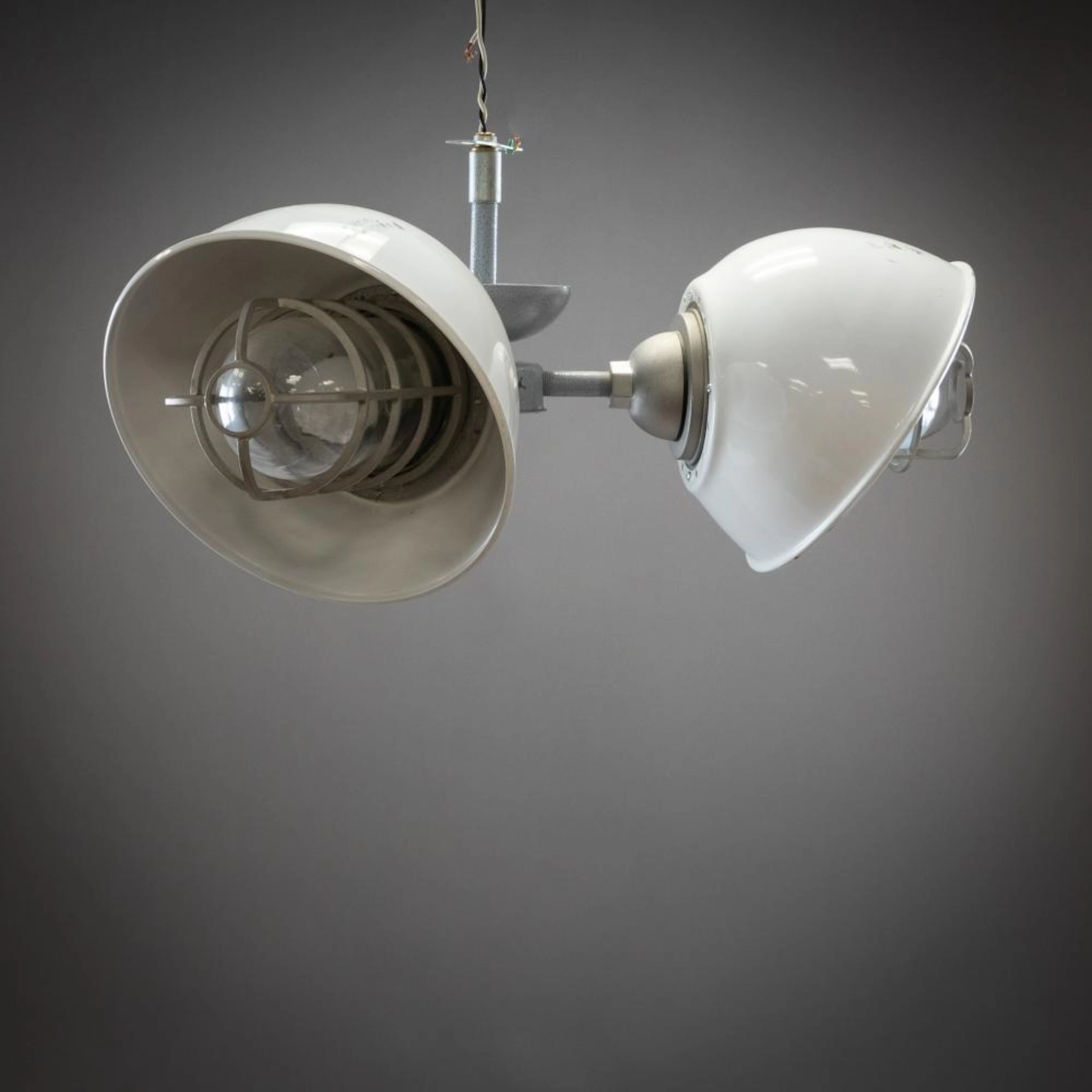 Industrial Three Light Chandelier
