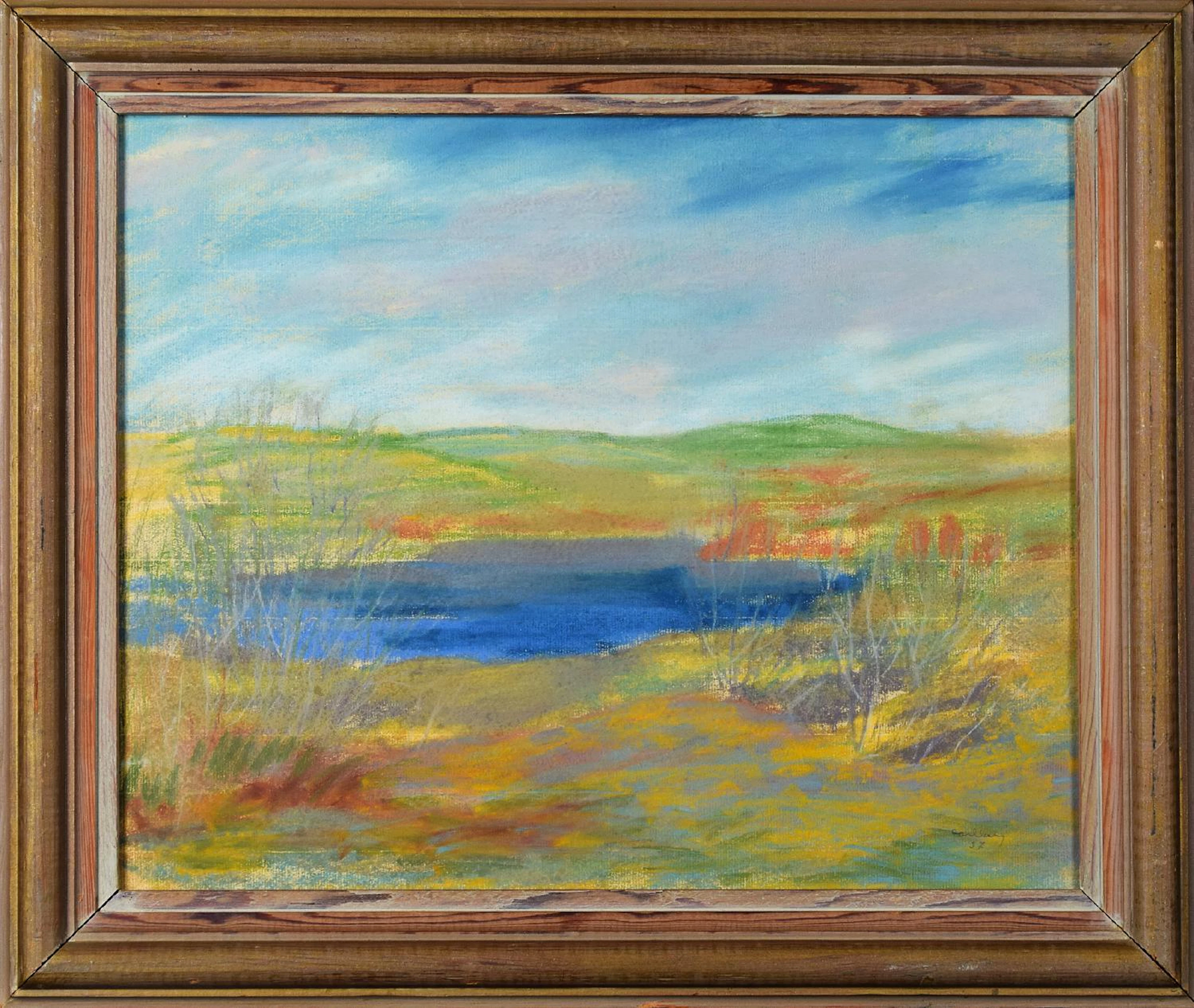 Bengt Carlberg 1897-1967 Pastell på Papper