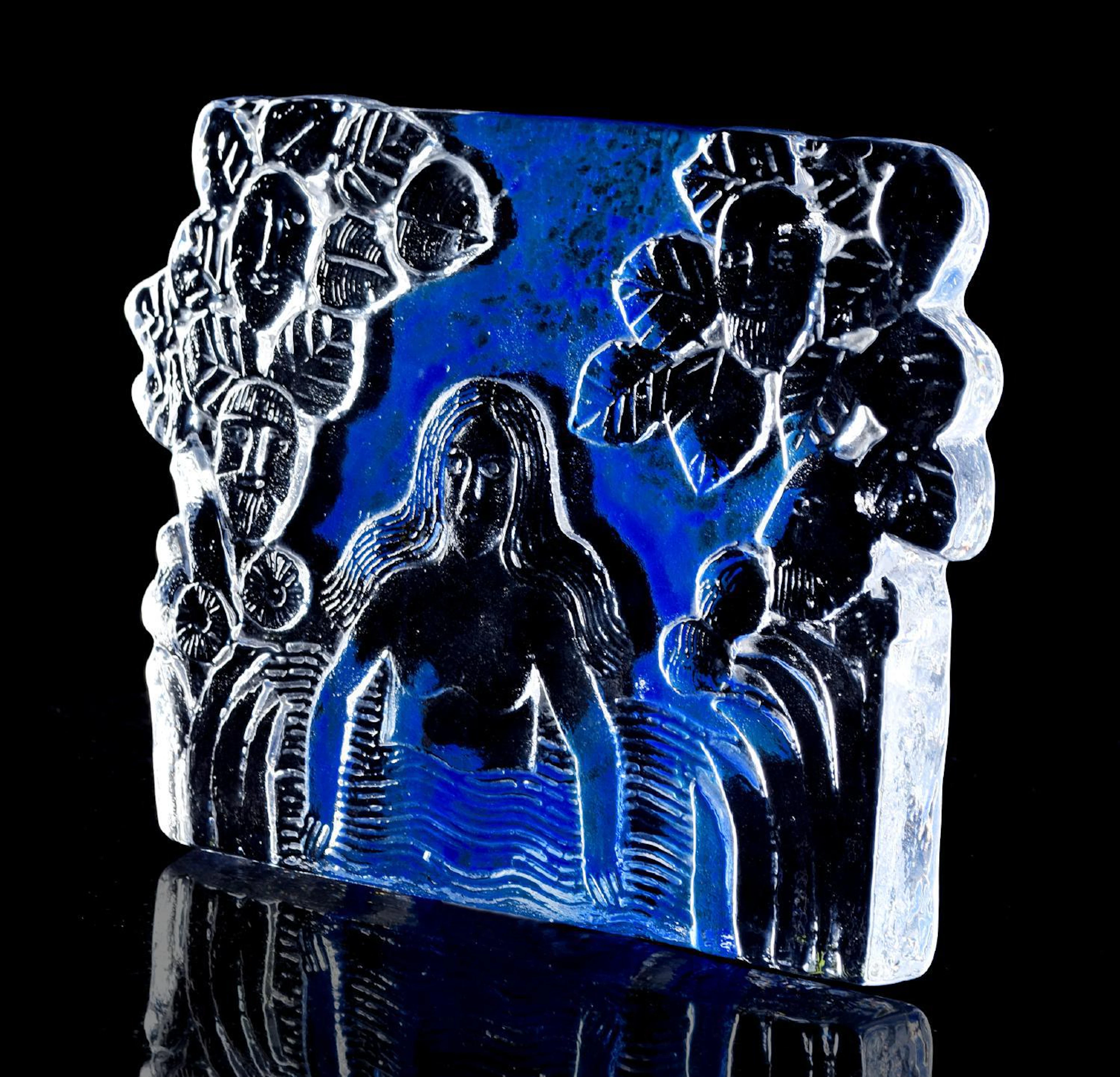Skulptur Konstglas 1900-tal