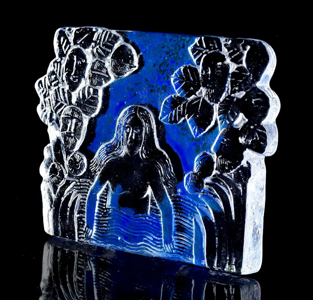 Skulptur Konstglas 1900-tal