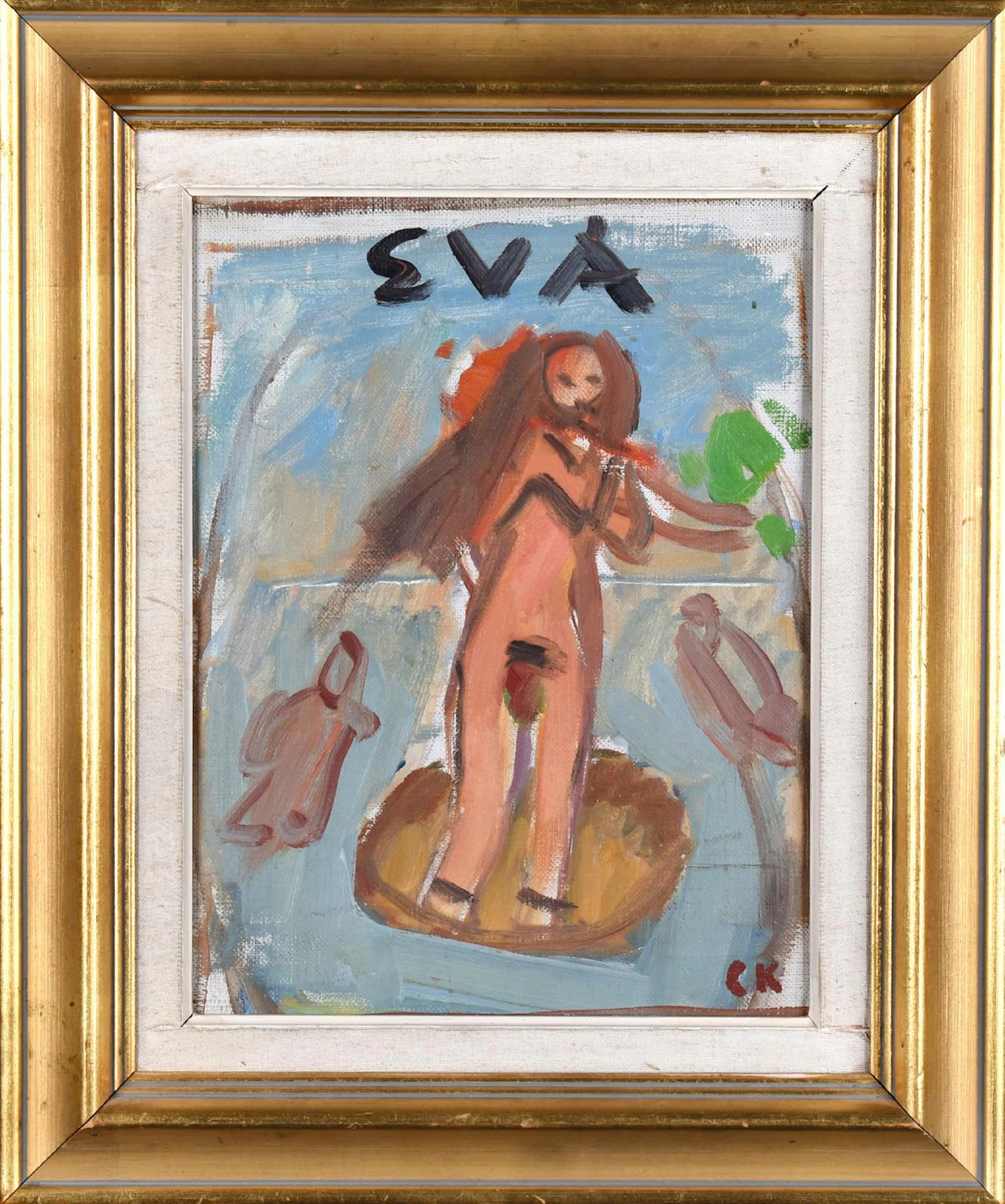 Carl Kylberg 1878-1952 Olja på duk
