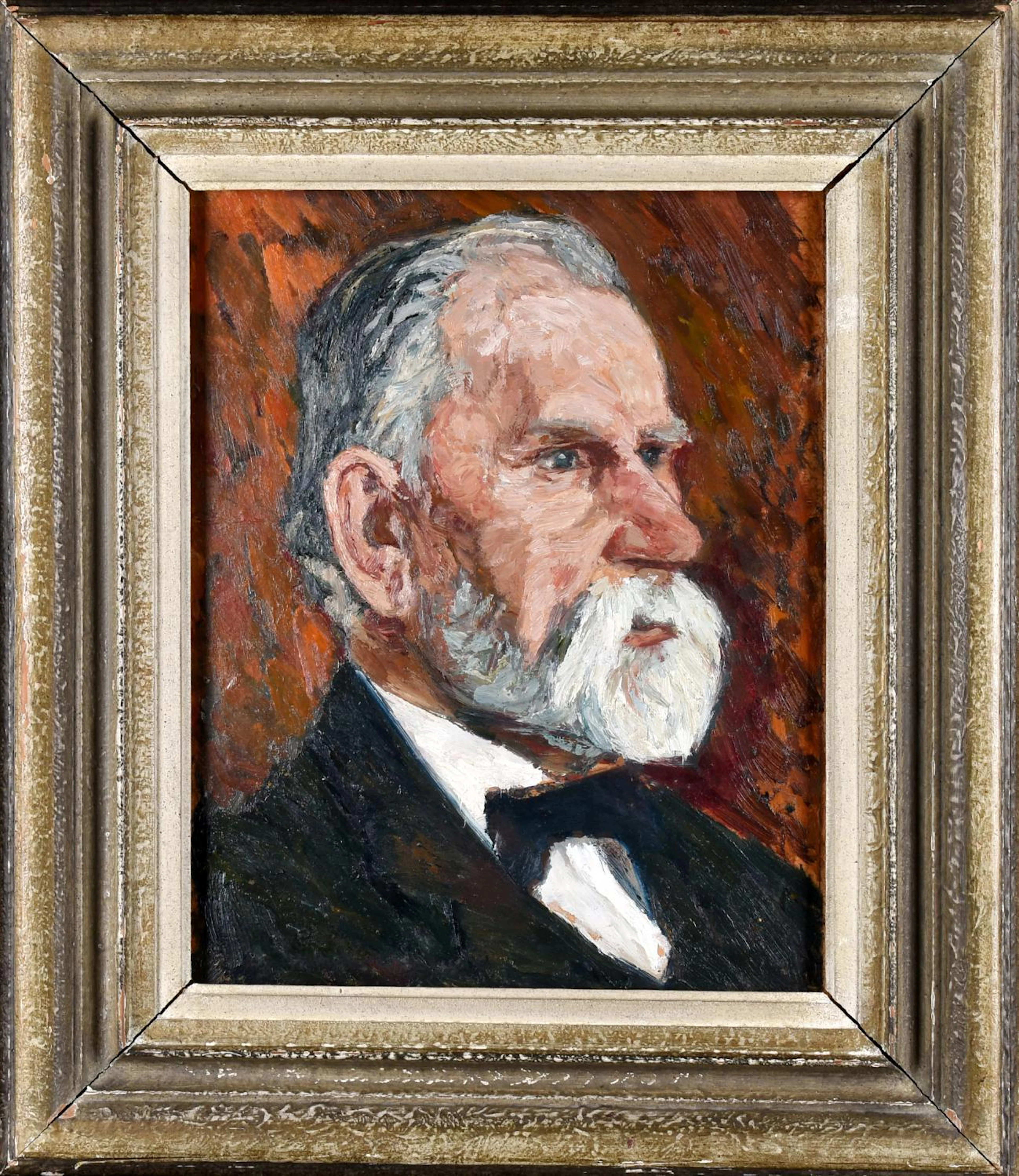 Helmer Osslund 1866-1938 Olja på smörpapper