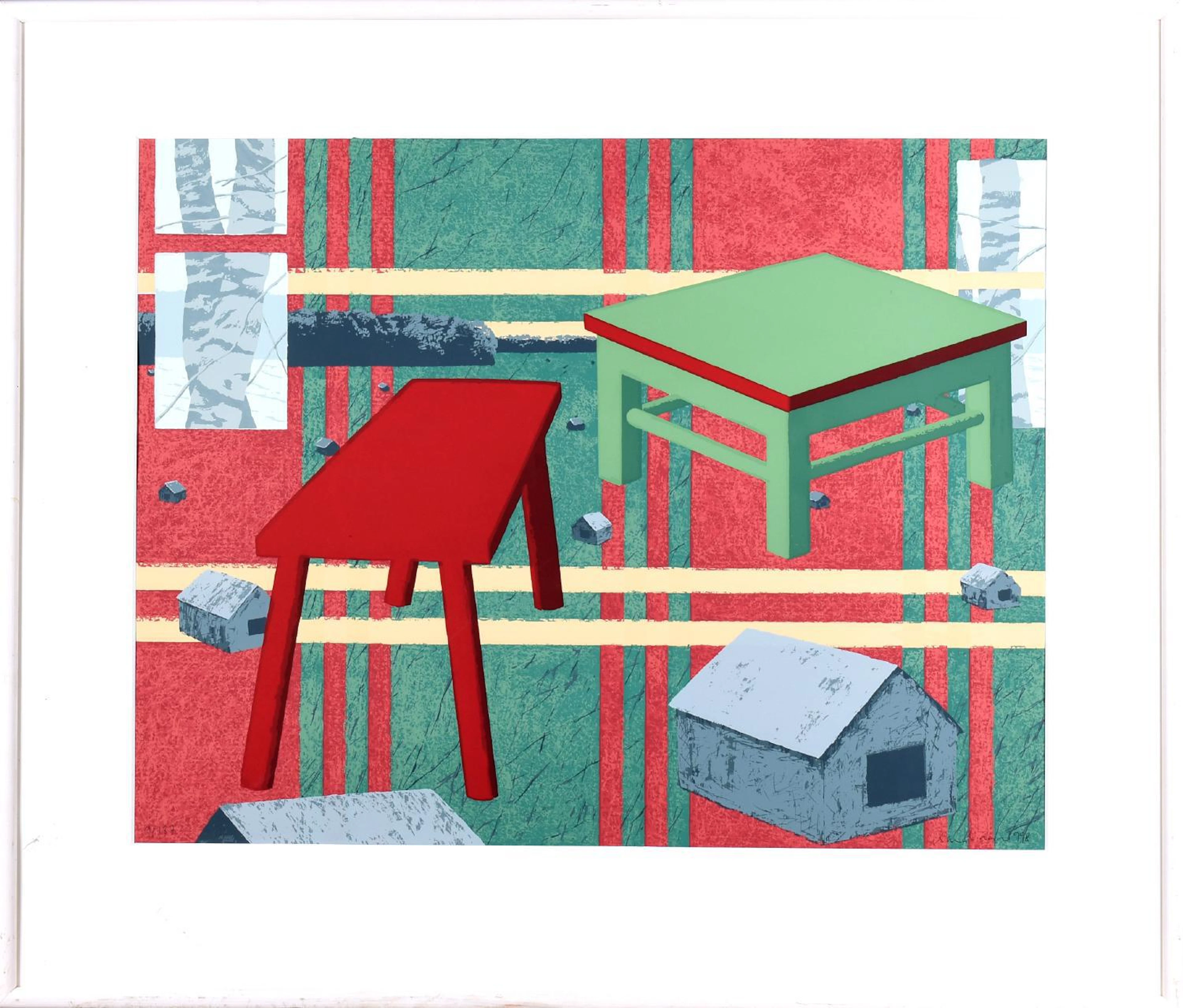 Karin Laaja Färgserigrafi