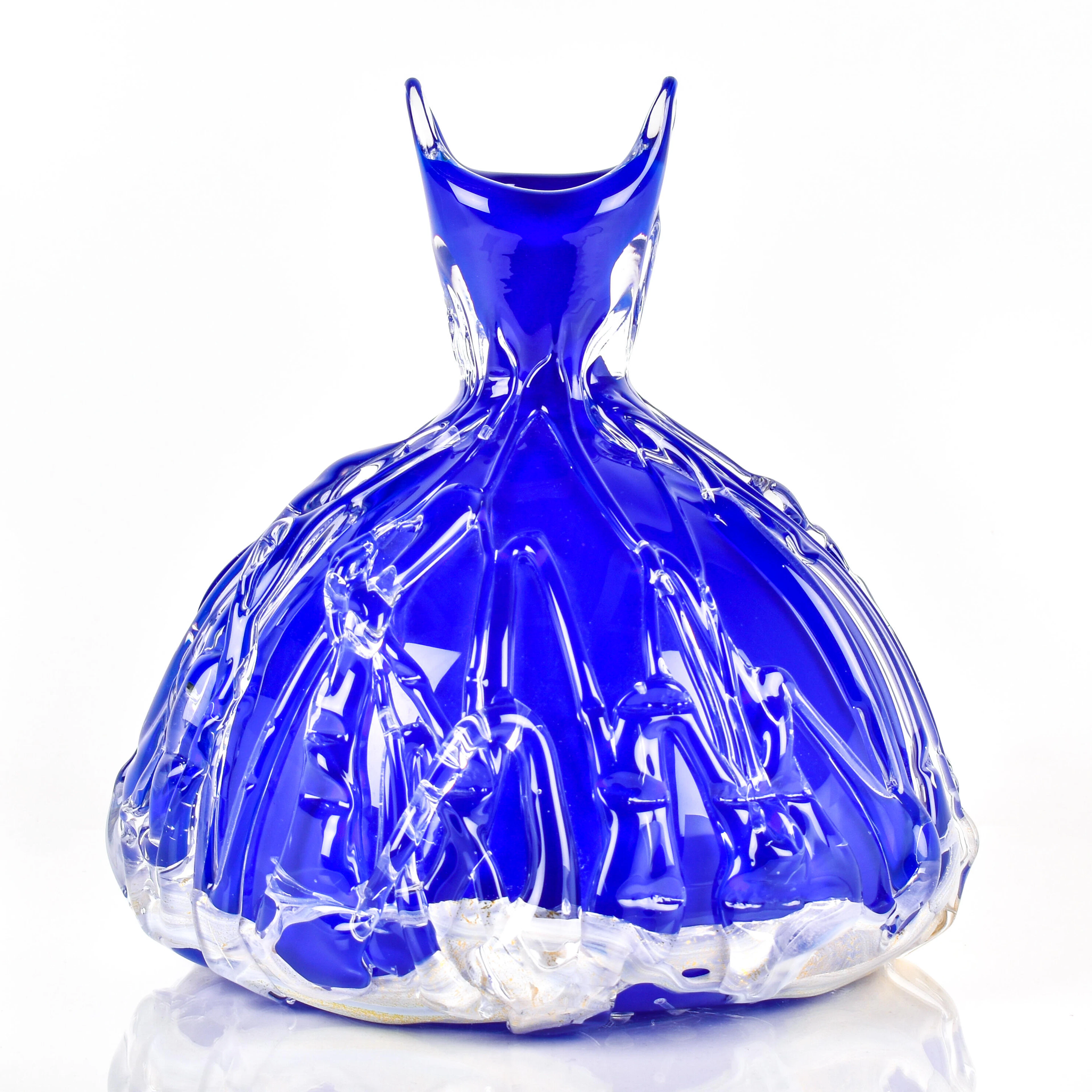 Emilia Linderholm Glasskulptur Unik "Big Snow White" 2020