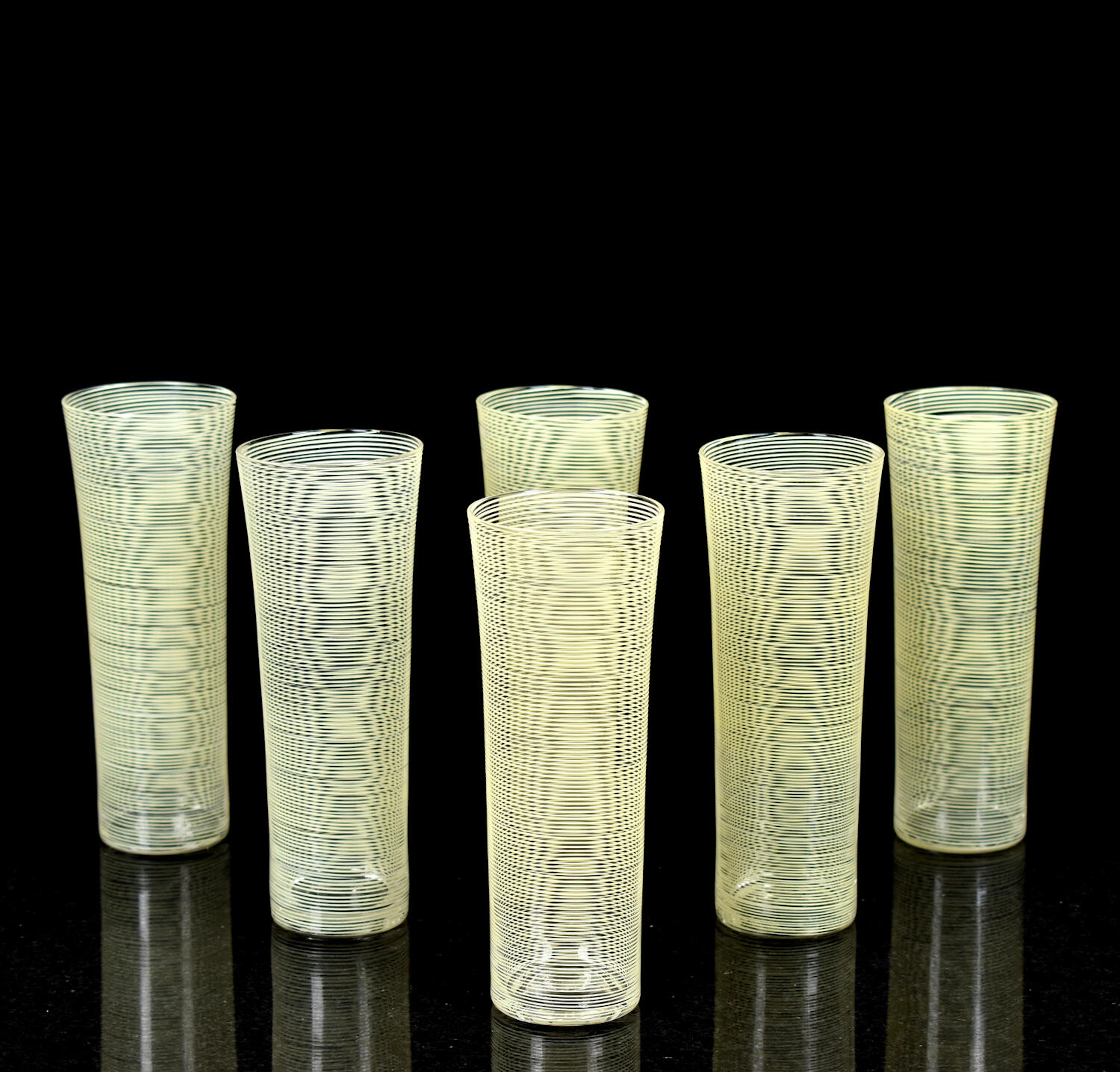 Bengt Orup "Party" Glas 1900-tal (6 delar)