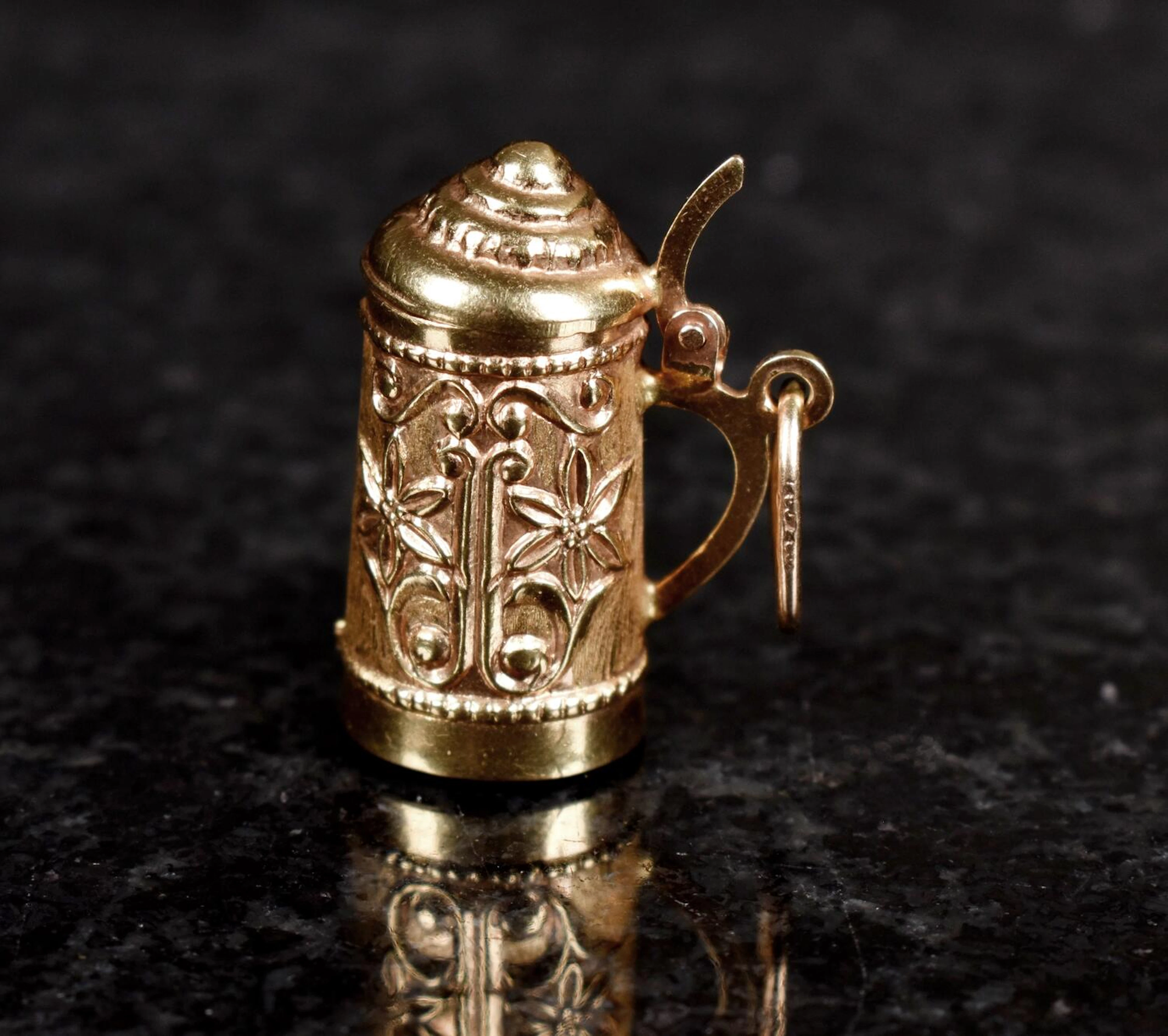 Berlock "Ölstop" 18K Guld