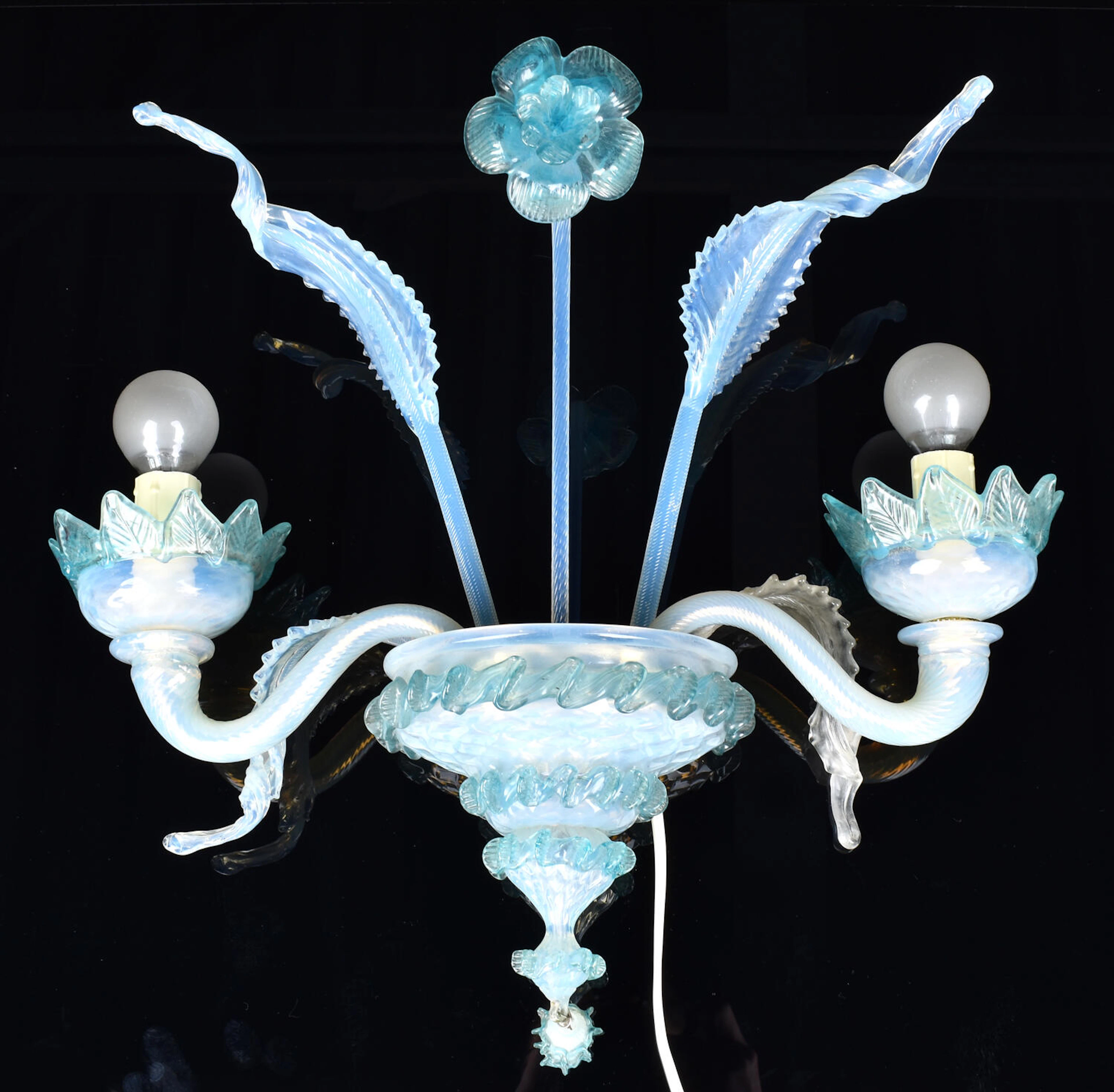 Vägglampa Murano Italien 1950/60-tal