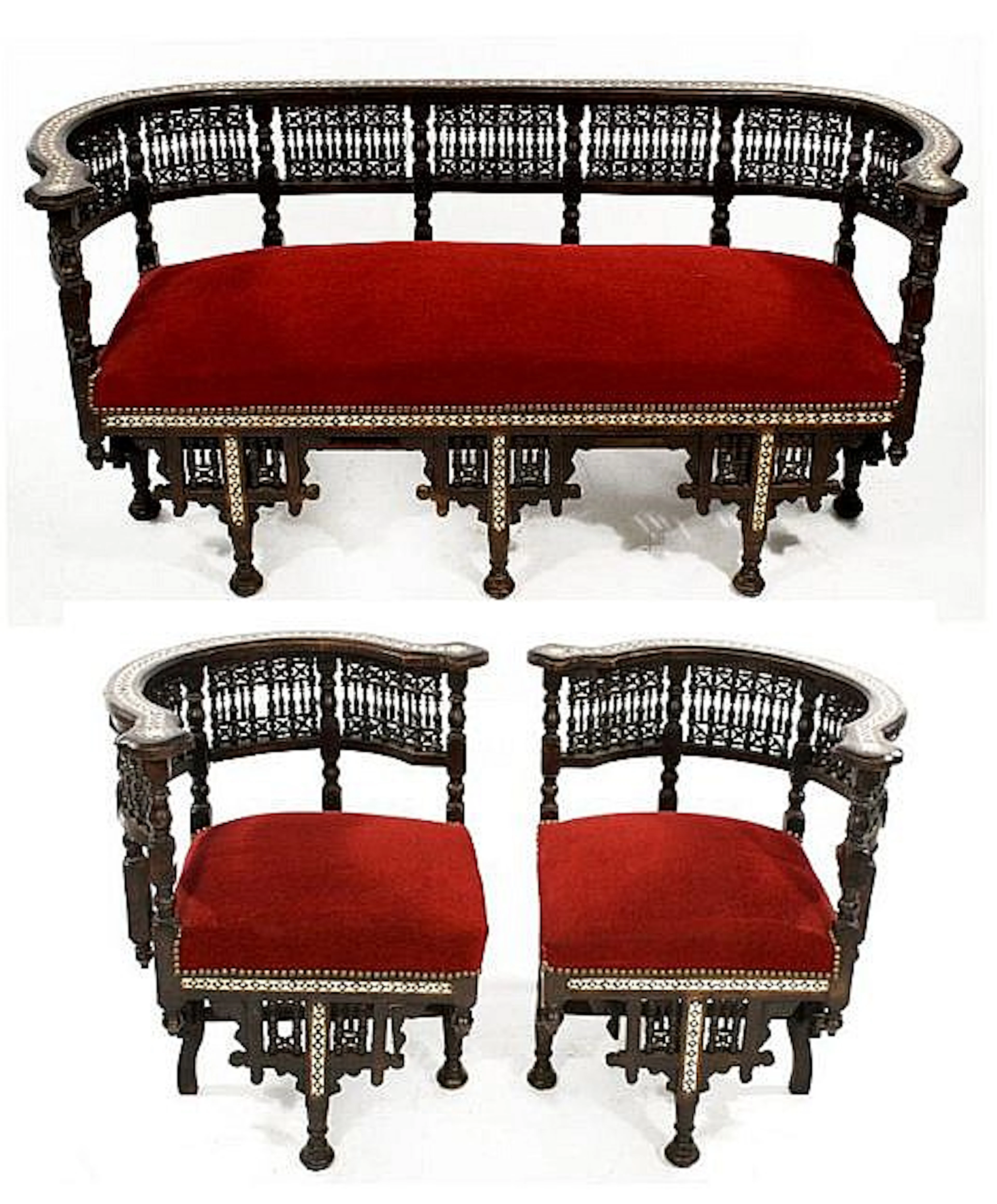 A Suite of Moroccan Tropical Wood