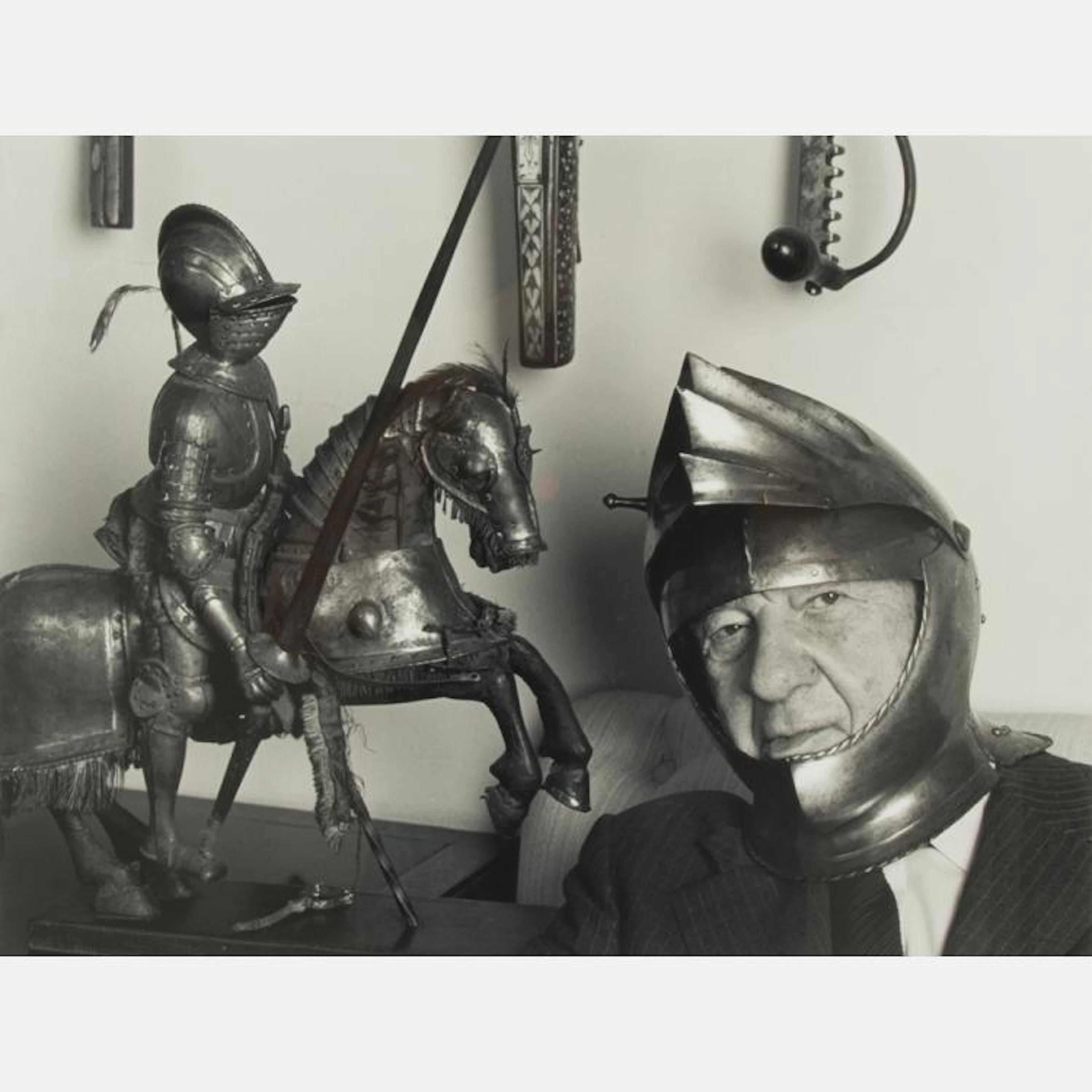 Abe Frajndlich (b. 1946) Charles Addams, NYC, 4/21/88, Silver gelatin print.