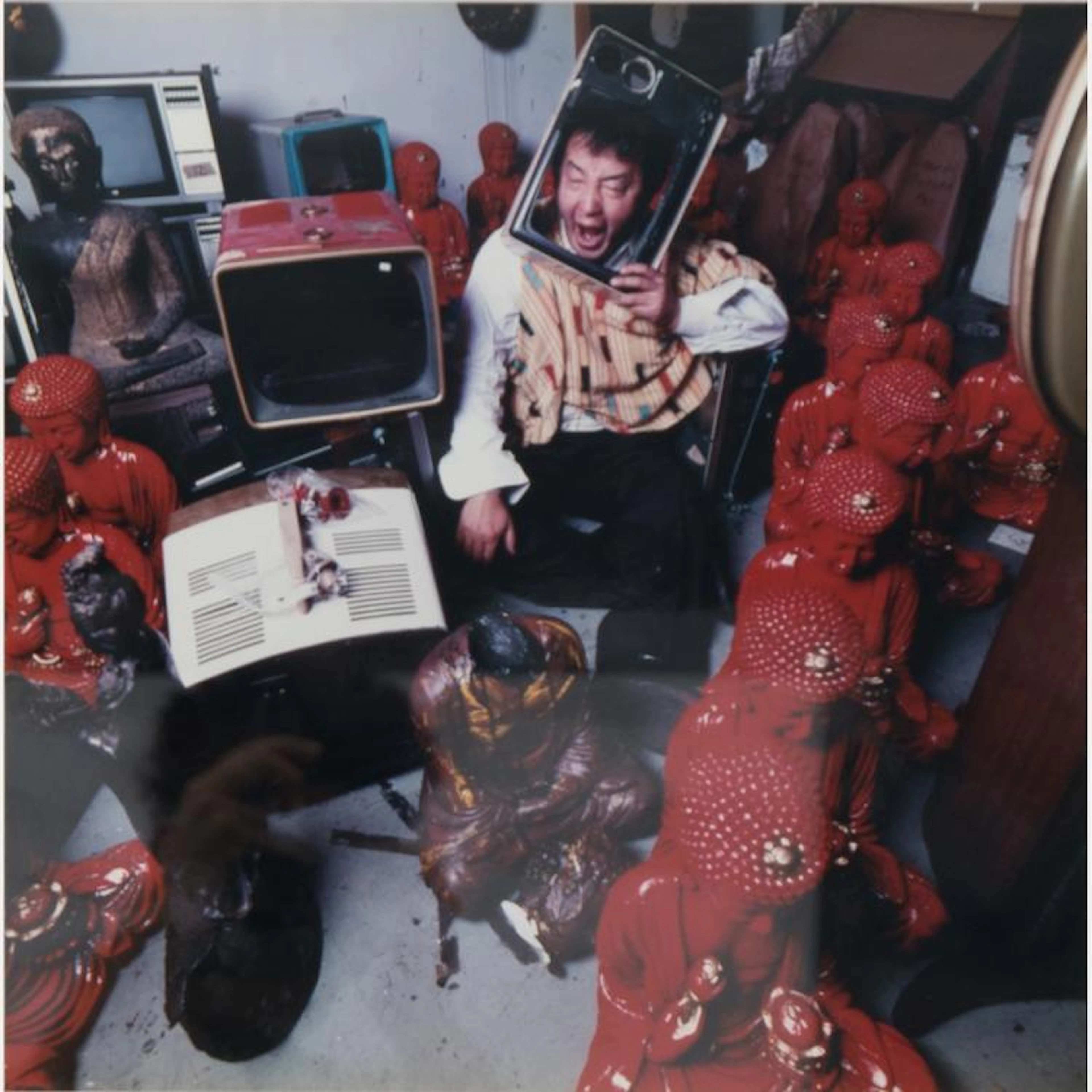 Abe Frajndlich (b. 1946) Nam Jun Paik, NYC, 12/11/89, Chromogenic color print.