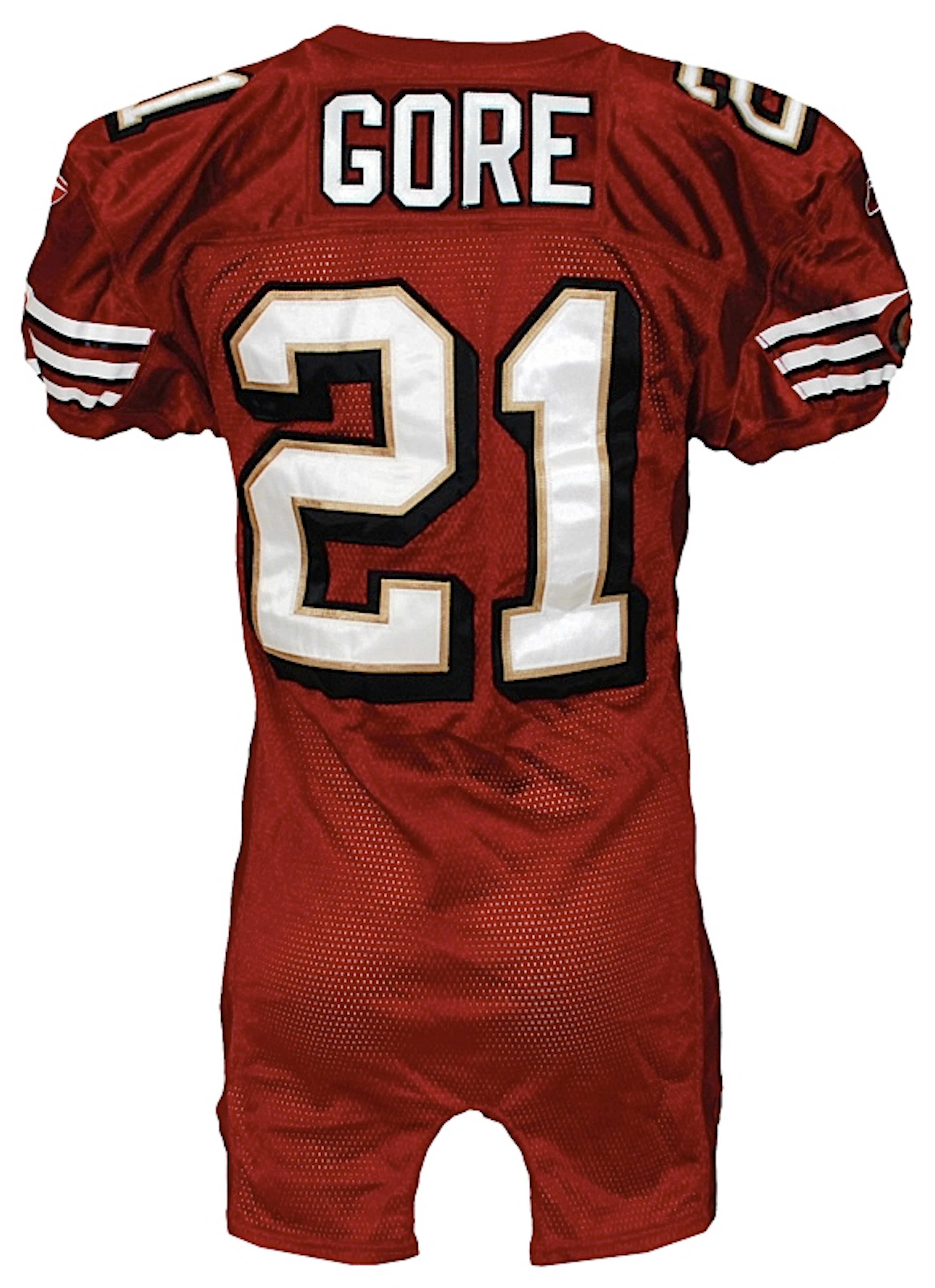 2007 Frank Gore San Francisco 49ers Game-Used Home Jersey (JO Sports LOA)