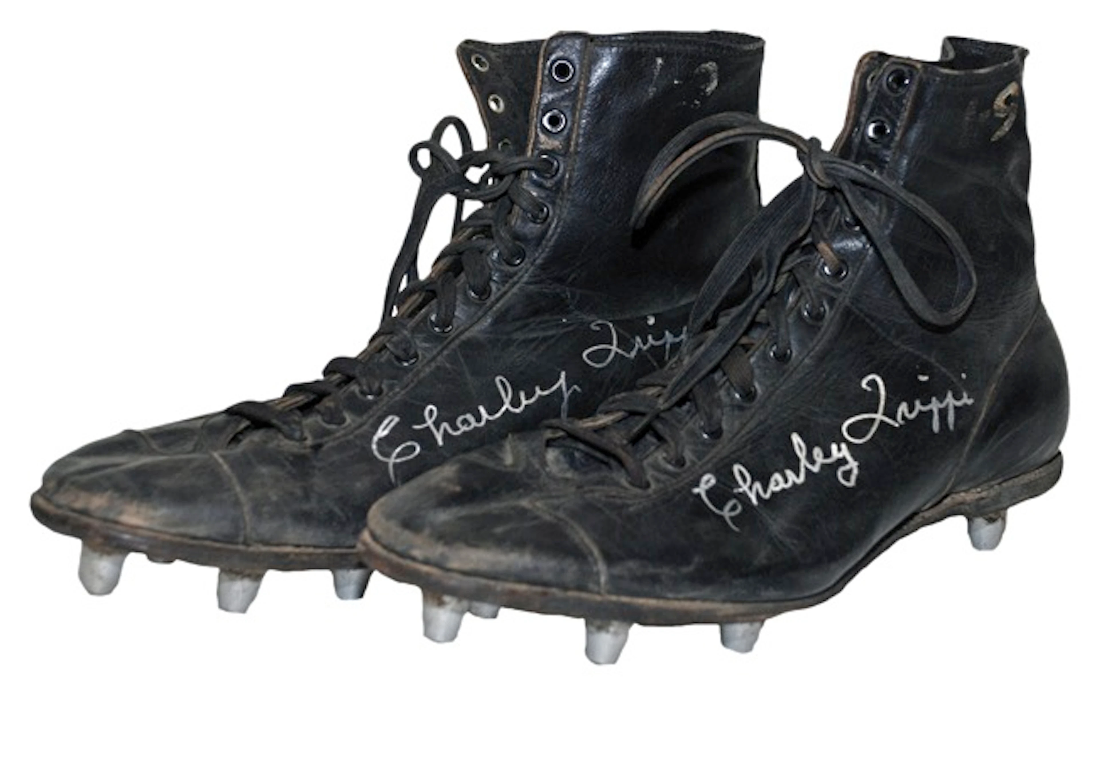 Late 1940's Charley Trippi Chicago Cardinals Game-Used & Autographed...