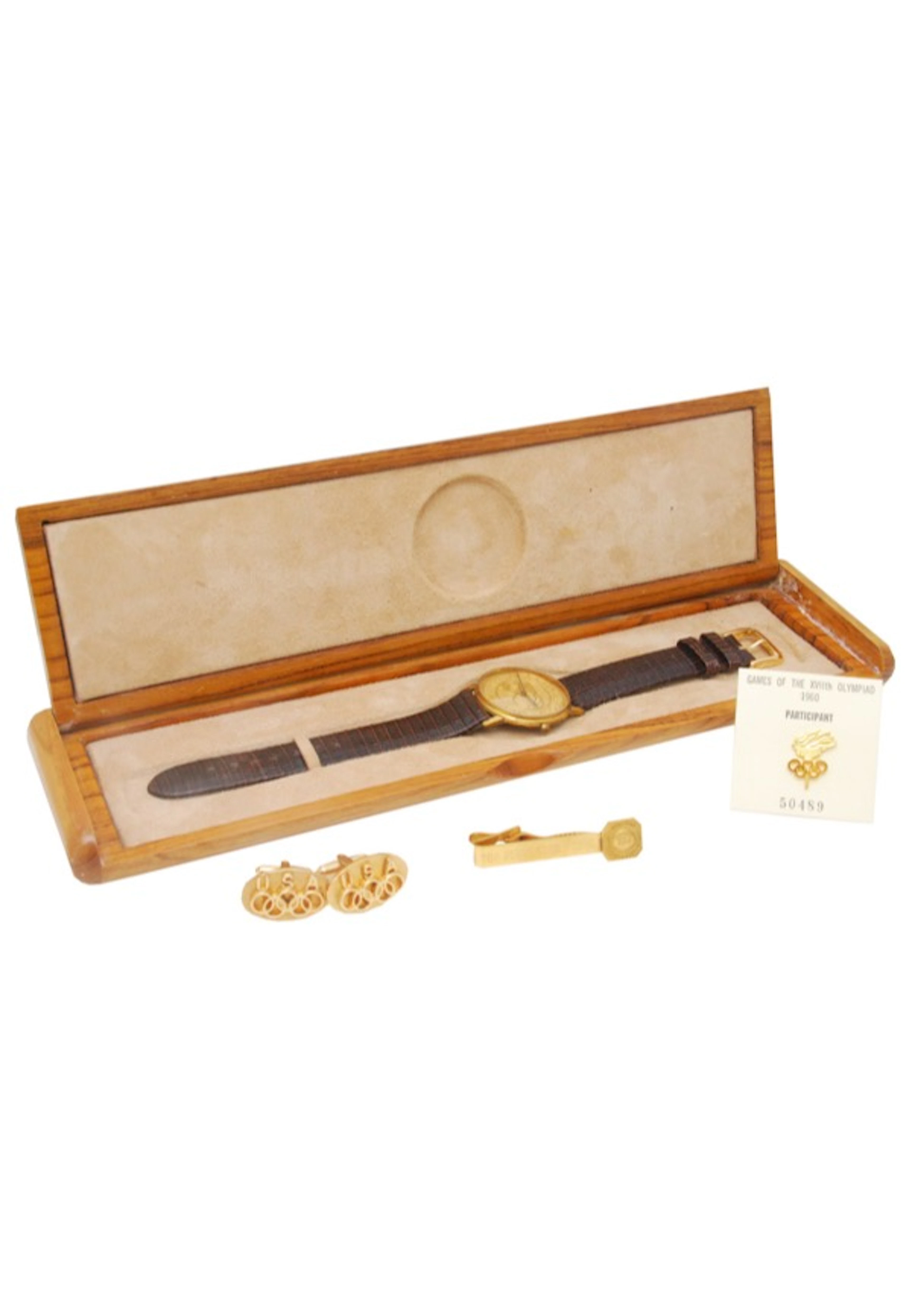 Darrall Imhoff's NCAA 50th Anniversary Watch with Presentation Case