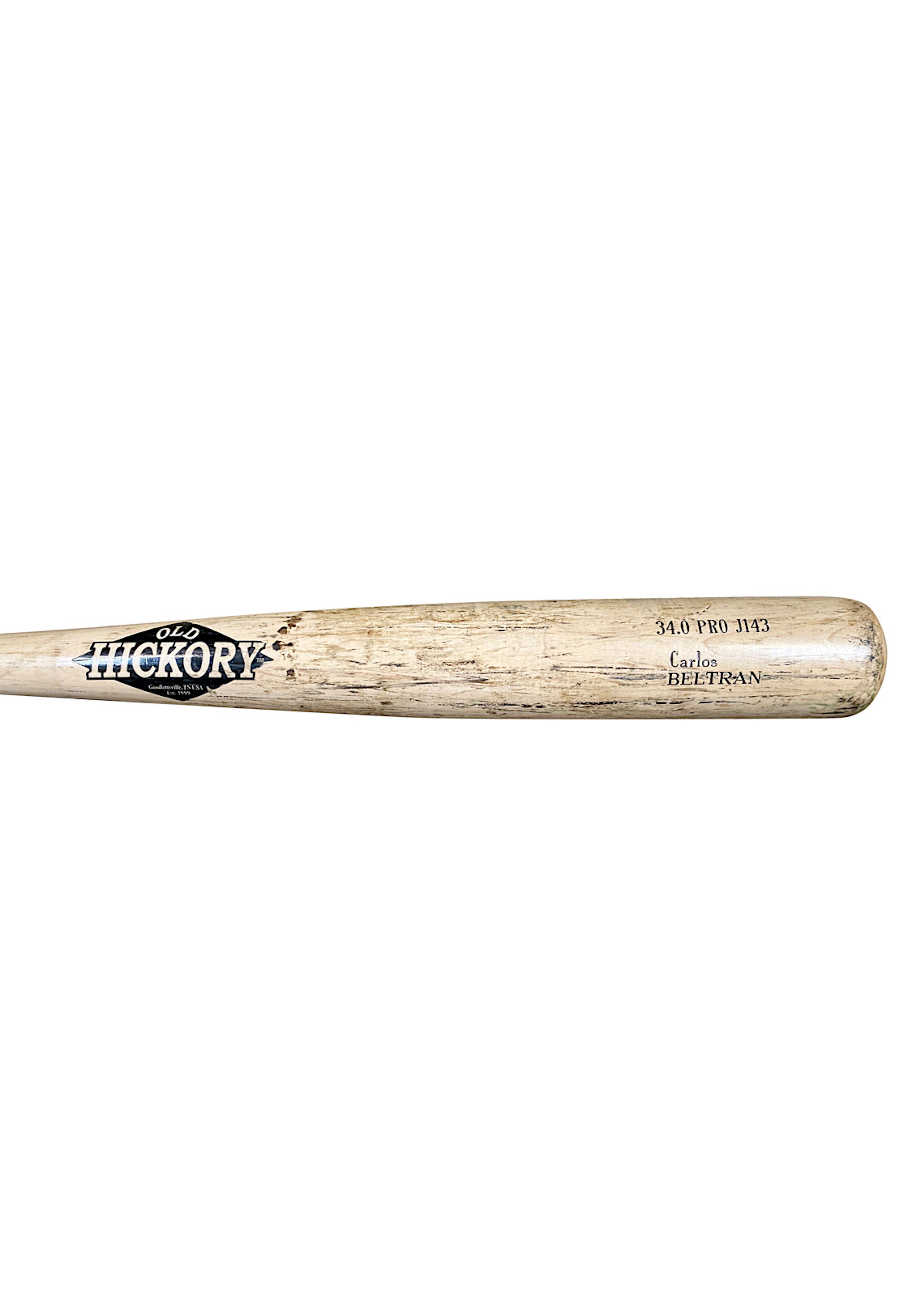 Circa 2007 Carlos Beltran NY Mets Game-Used Bat (PSA/DNA)