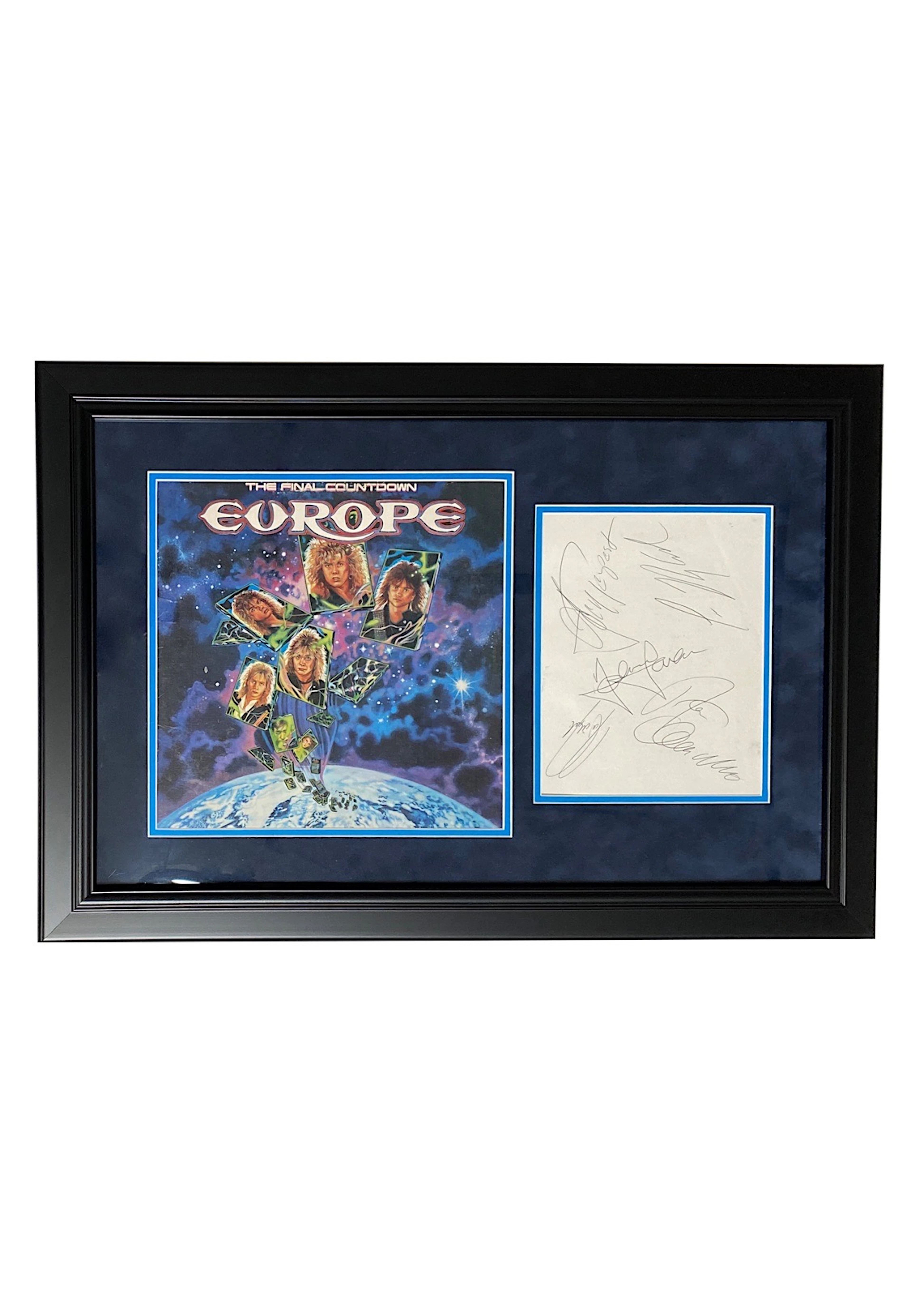 Europa Multi-Signed & Framed Display (Beckett)