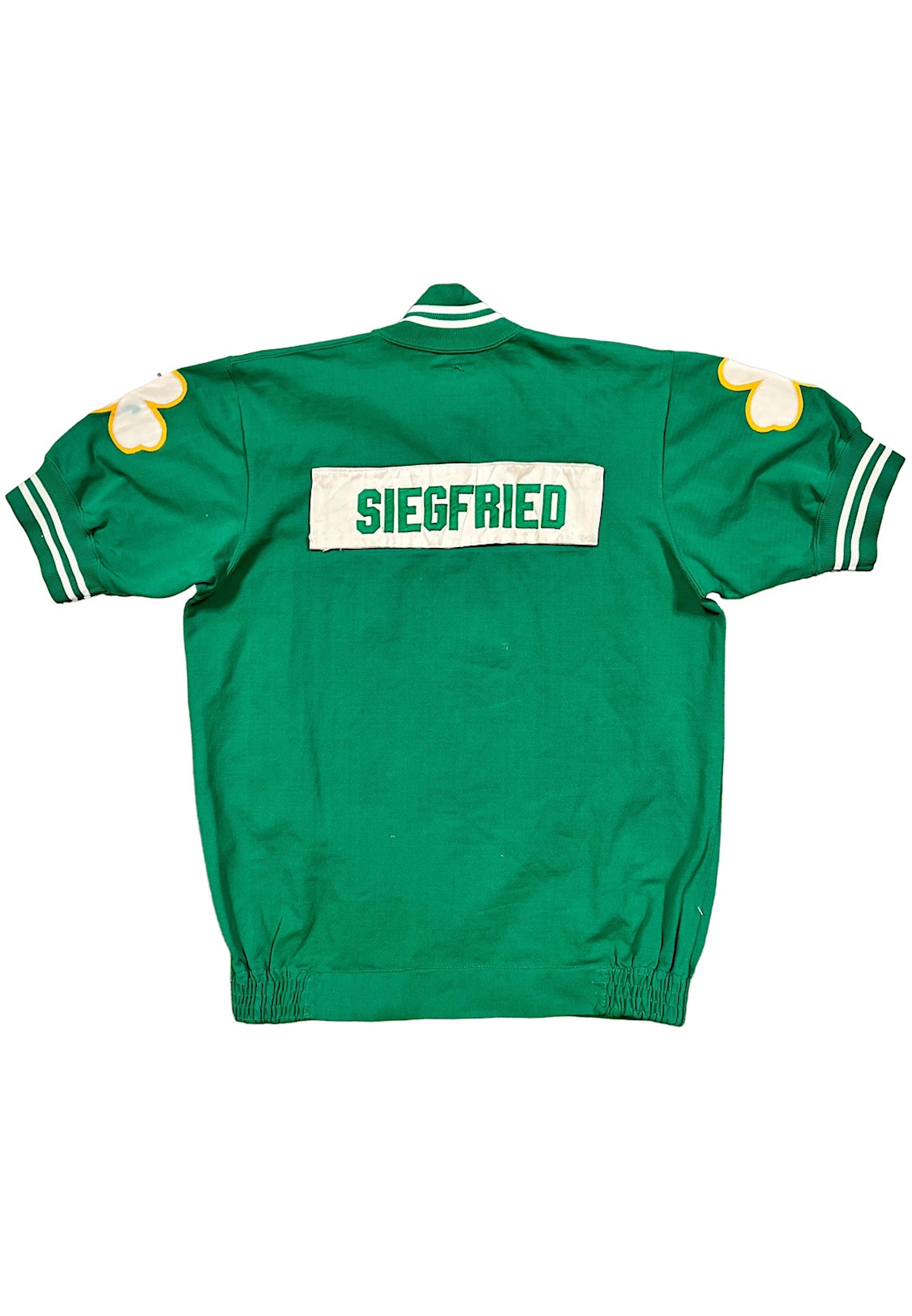 Circa 1969 Larry Siegfried Boston Celtics Player Worn Warm-Up Jacket (MEARS)