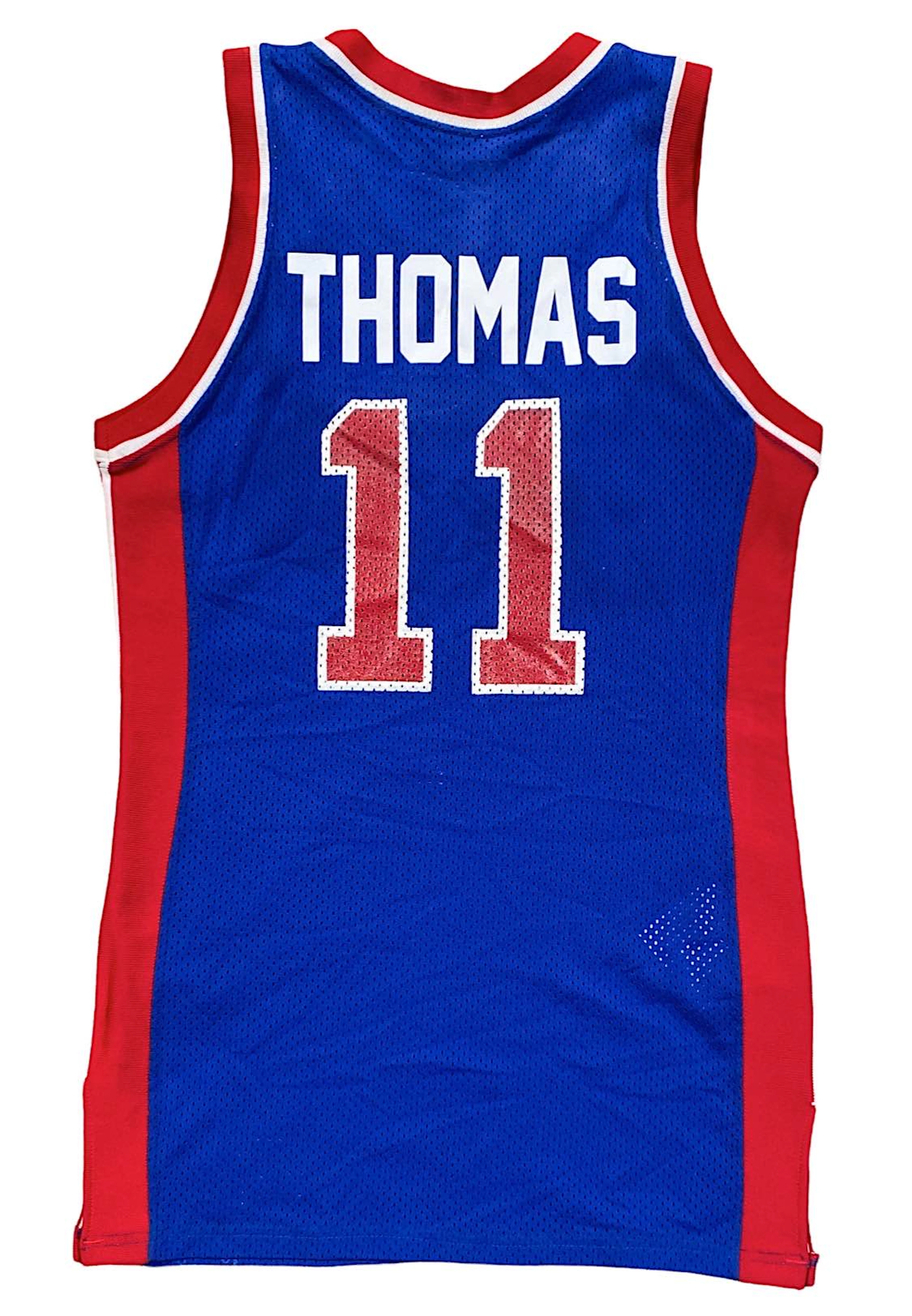 1989-90 Isiah Thomas Detroit Pistons Game-Used Jersey (Championship Season)
