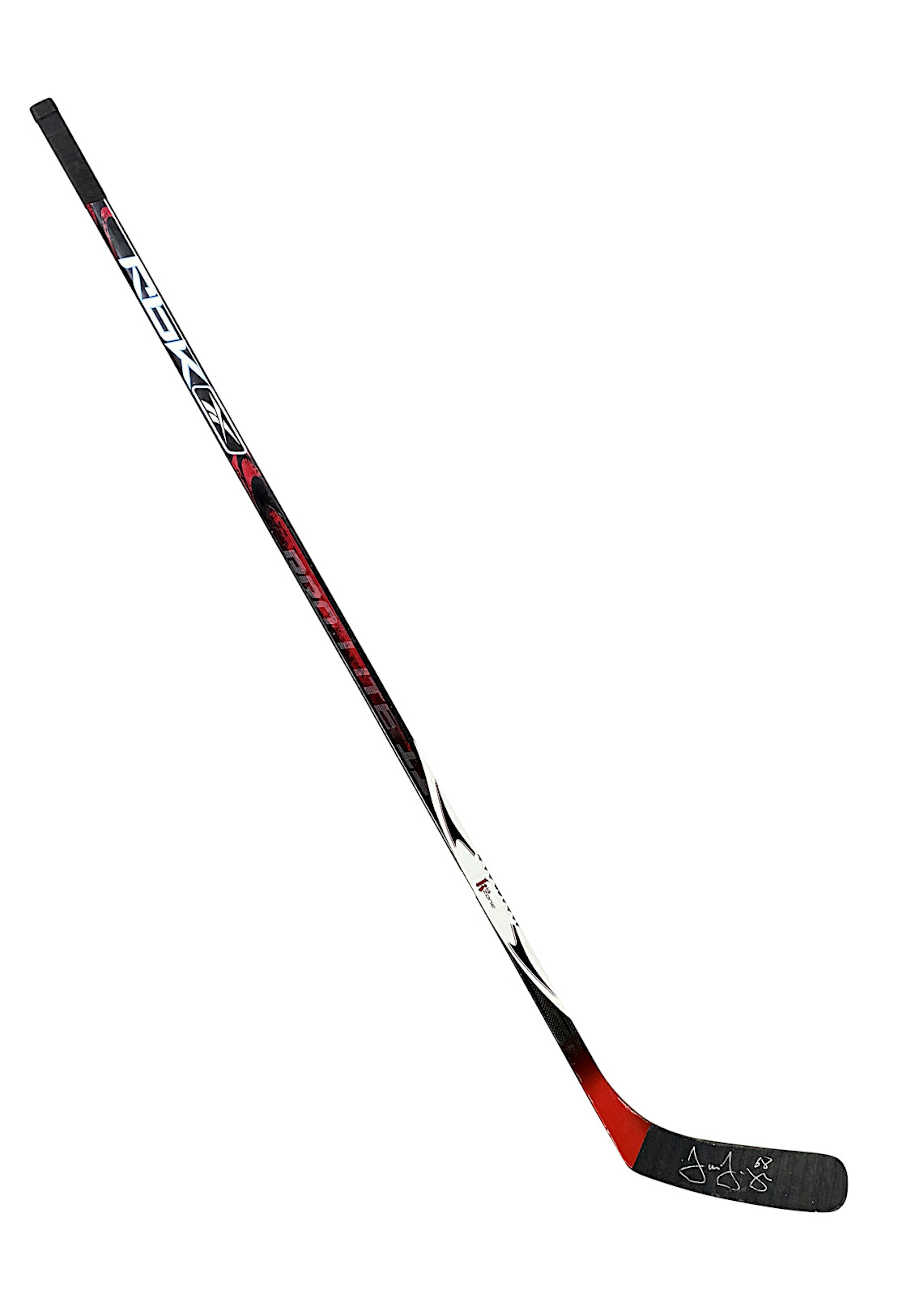 Mid 2000s Jaromir Jagr NY Rangers Game-Used & Signed Stick (NHL COA)