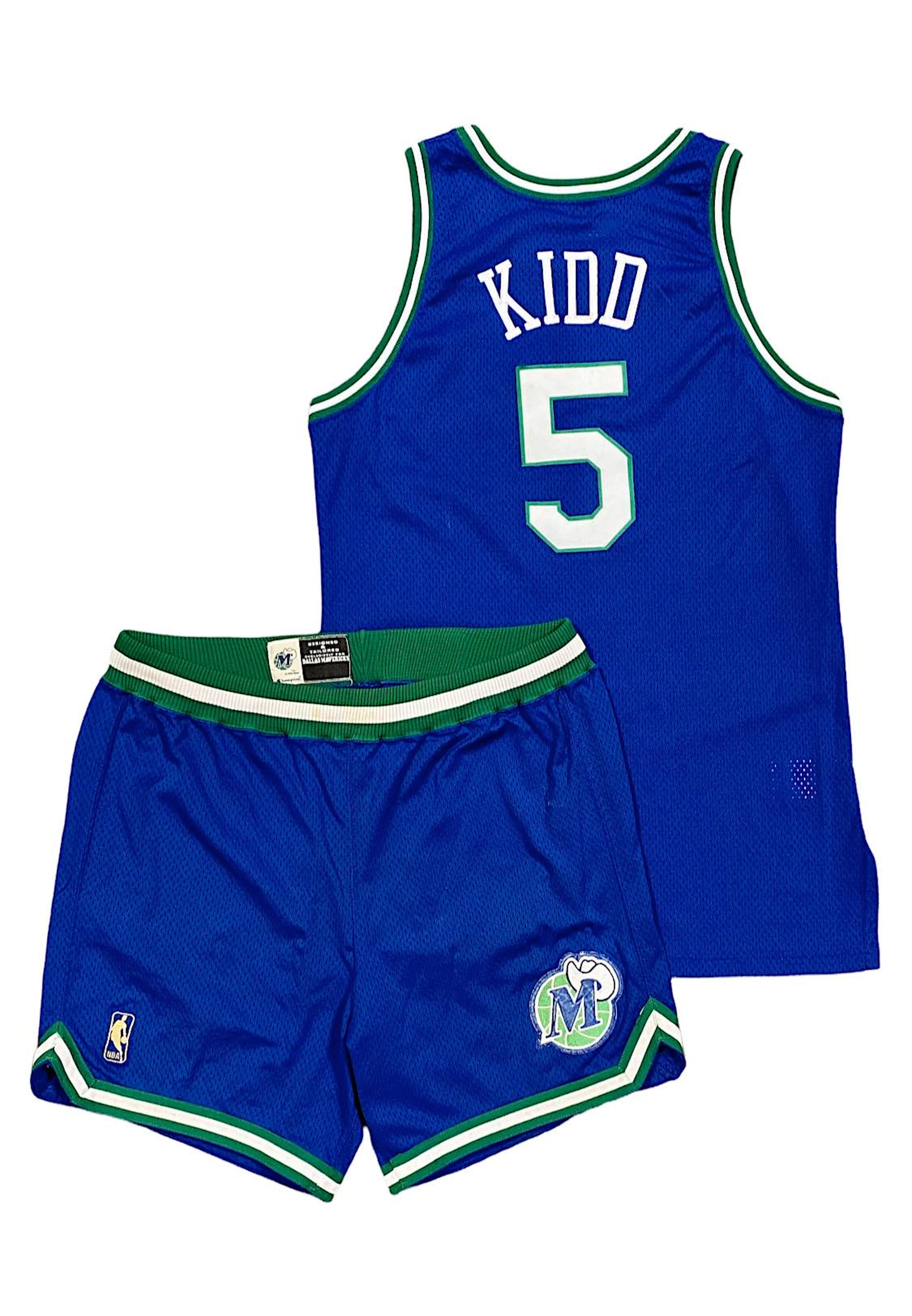 1996-97 Jason Kidd Dallas Mavericks Game-Used Uniform (2)