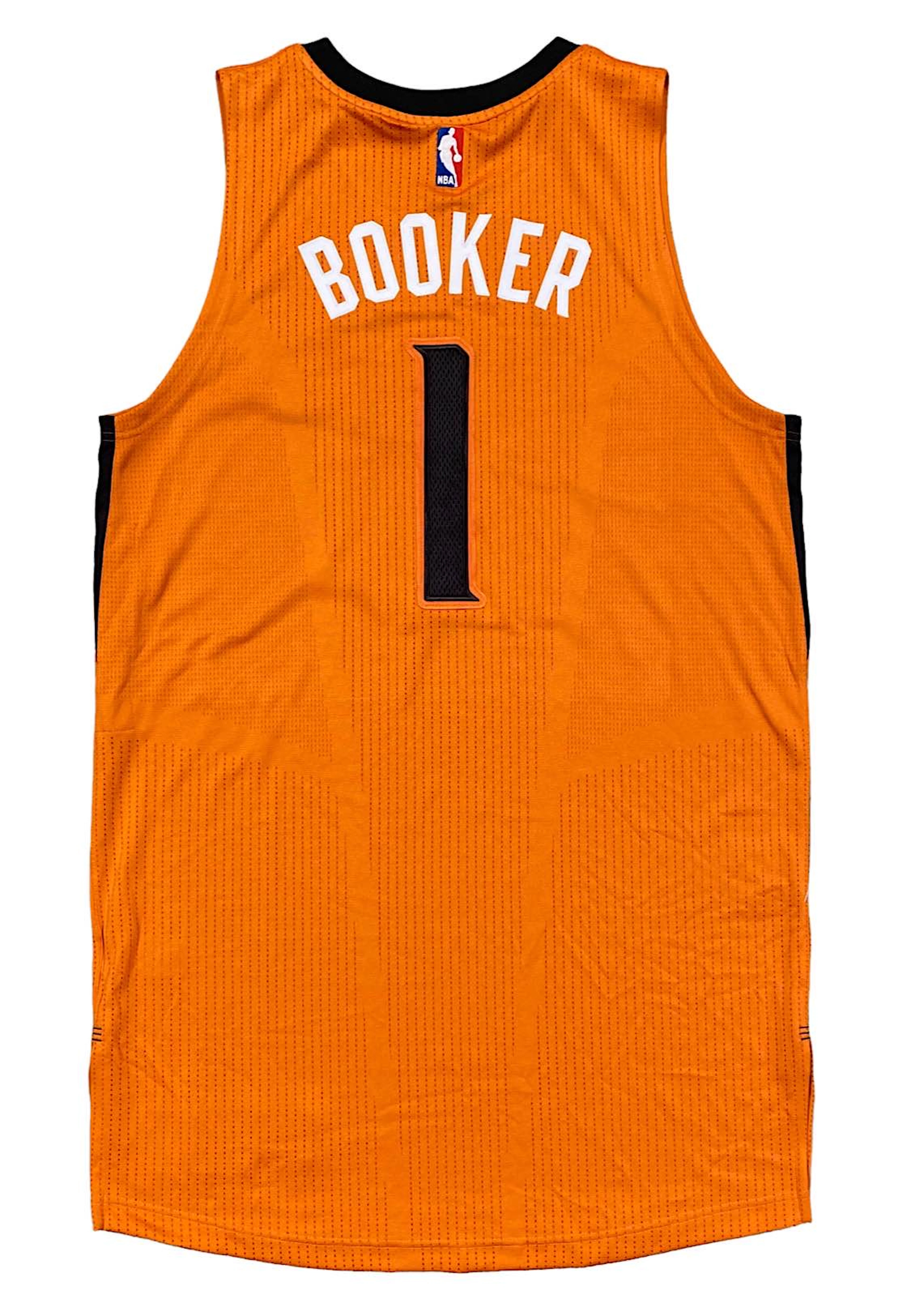 2016-17 Devin Booker Phoenix Suns Game-Used Alternate Jersey