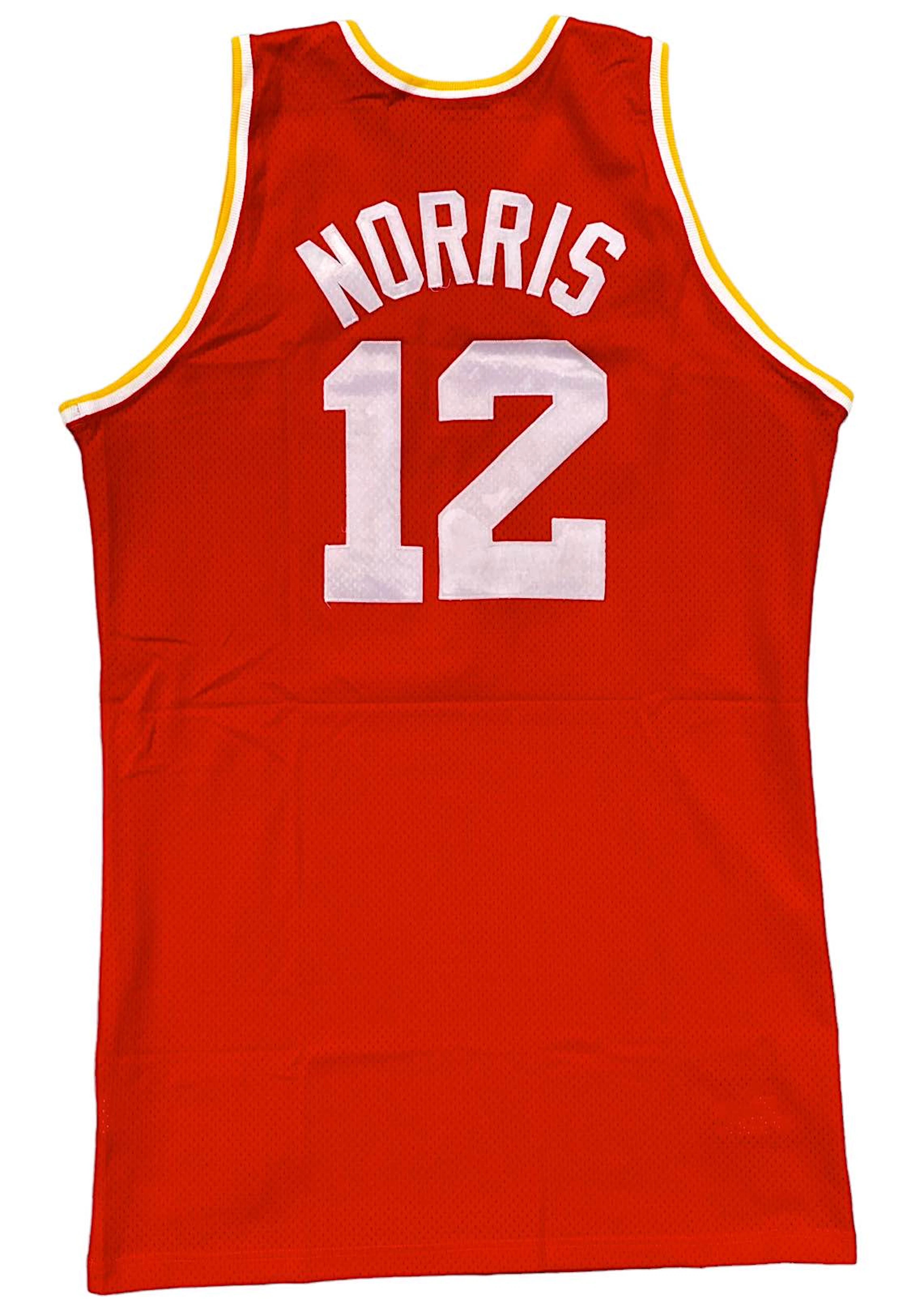 2002-03 Moochie Norris Houston Rockets Game-Used Hardwood Classics Jersey
