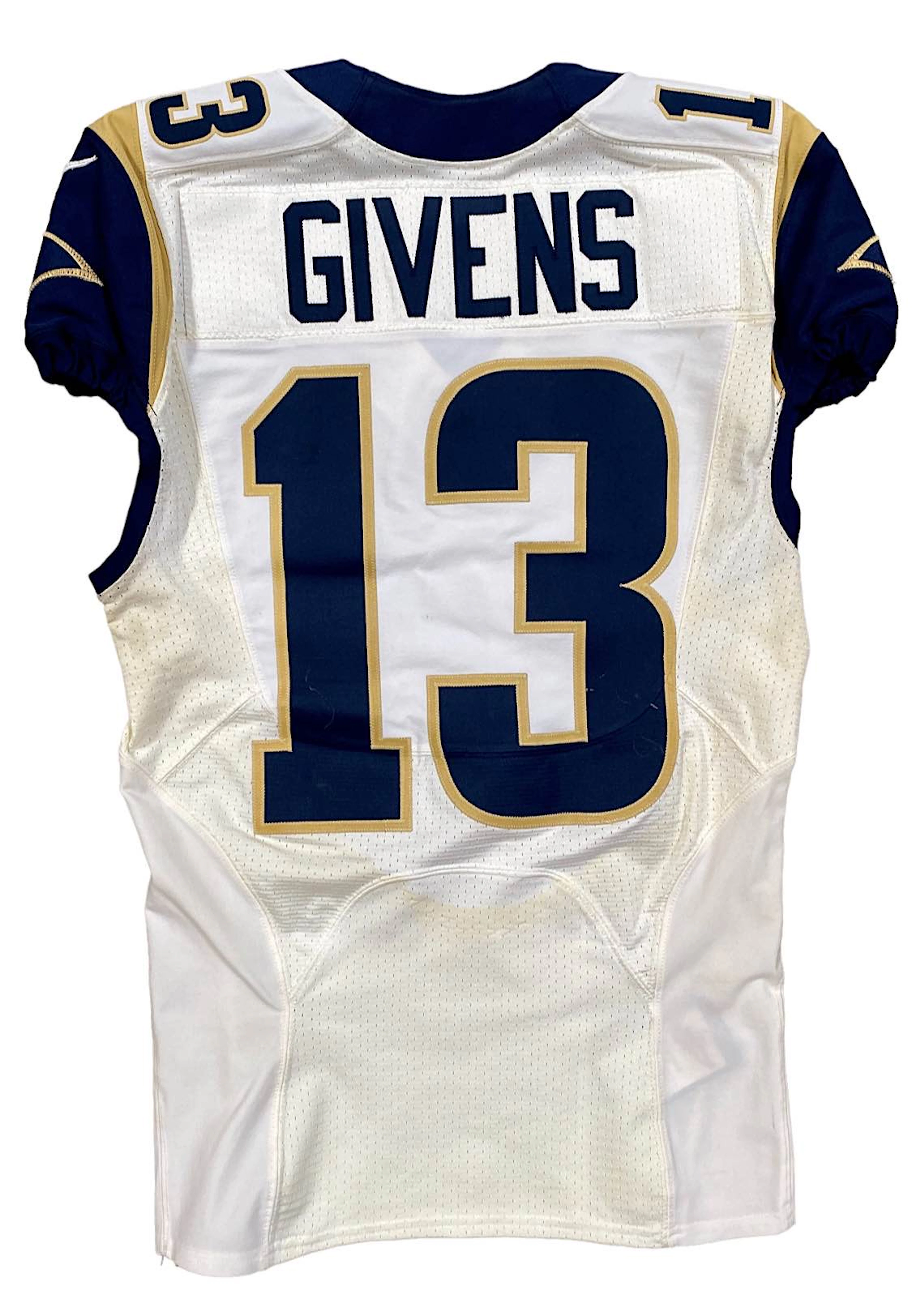 2014 Chris Givens St. Louis Rams Game-Used Jersey (Photo-Matched)