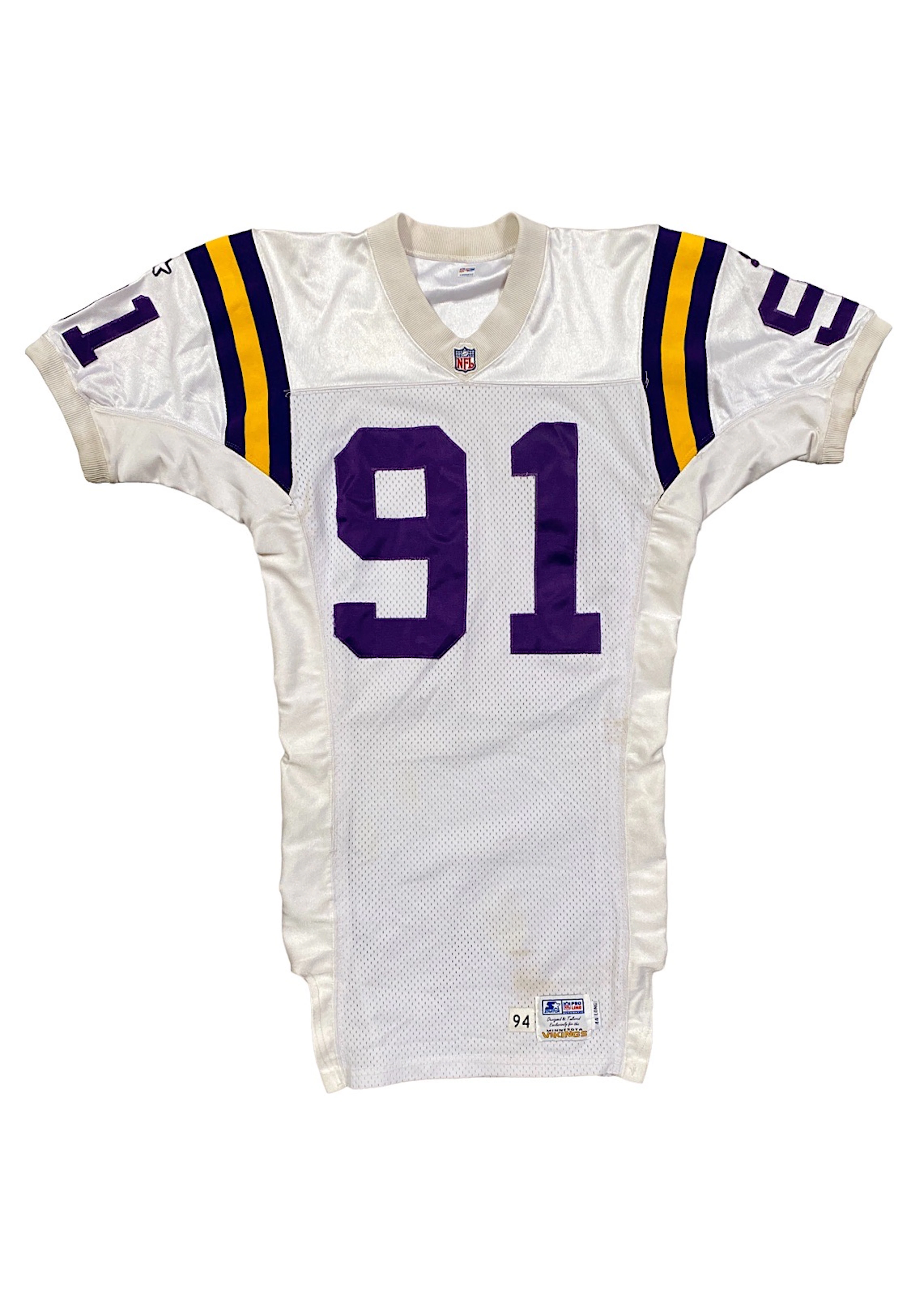 1994 Martin Harrison Minnesota Vikings Game-Used Jersey