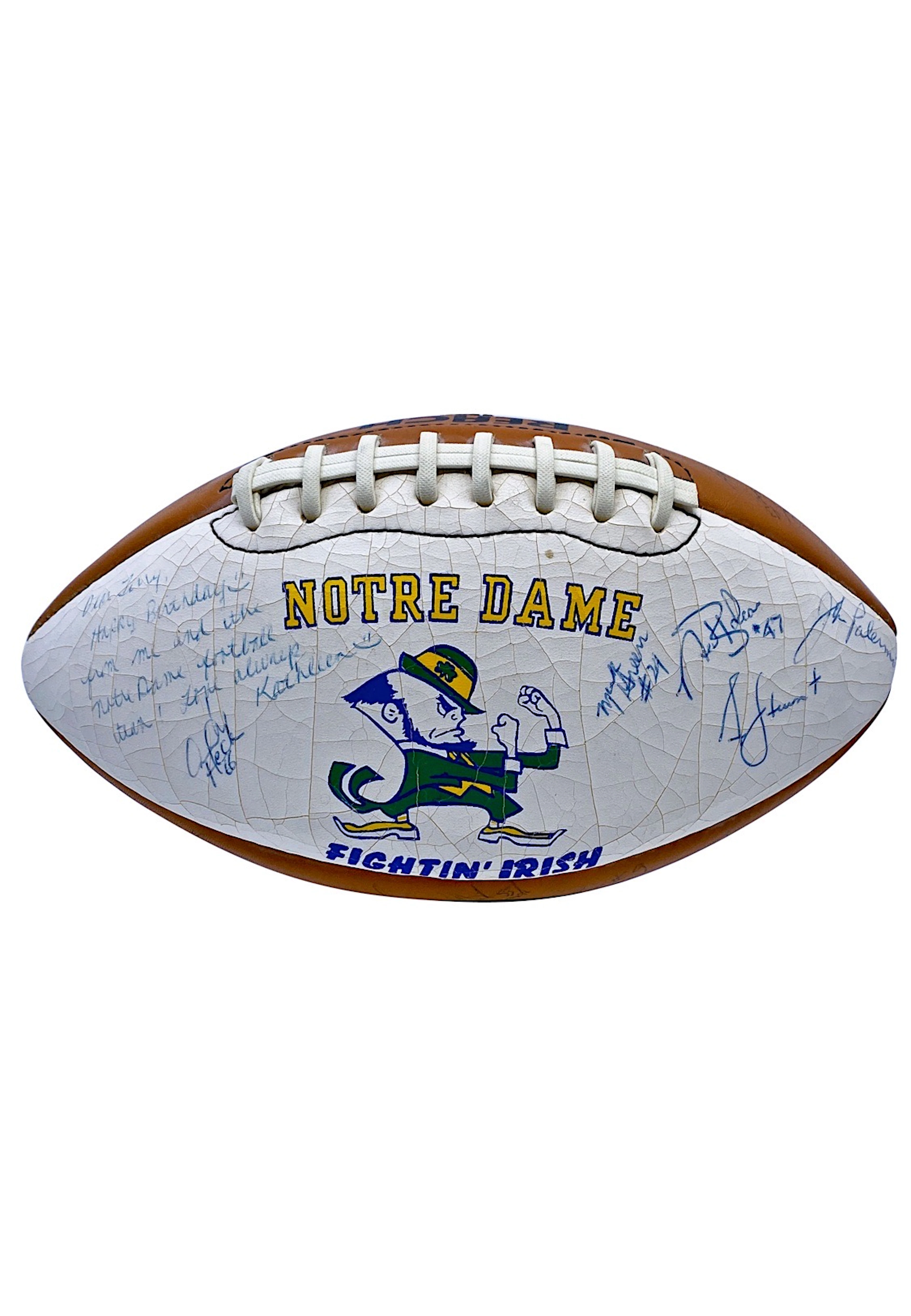 1988 Notre Dame National Championship Team-Signed Football