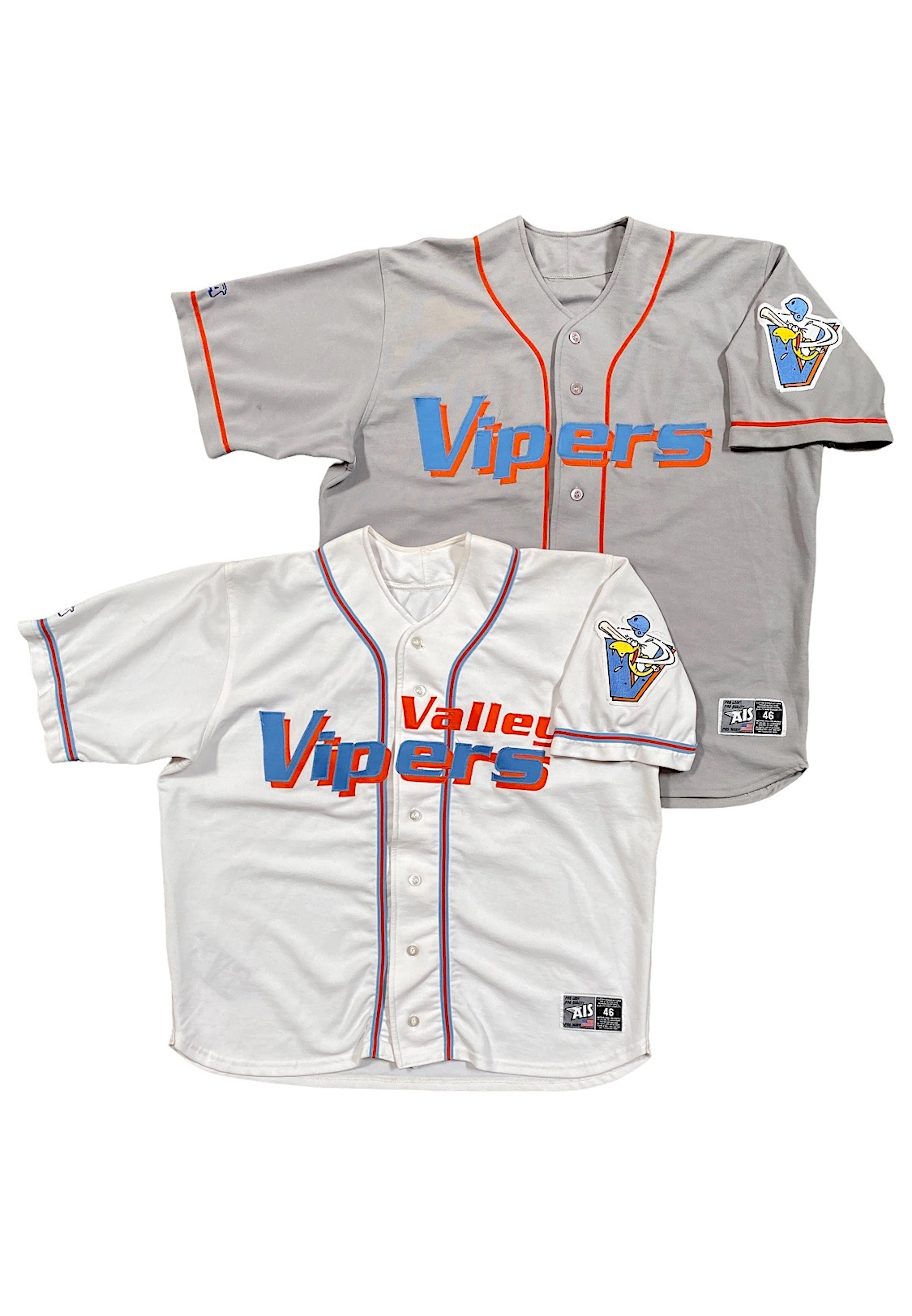 2000 Bob Welch Valley Vipers Manager-Worn Minor League Jerseys (2)