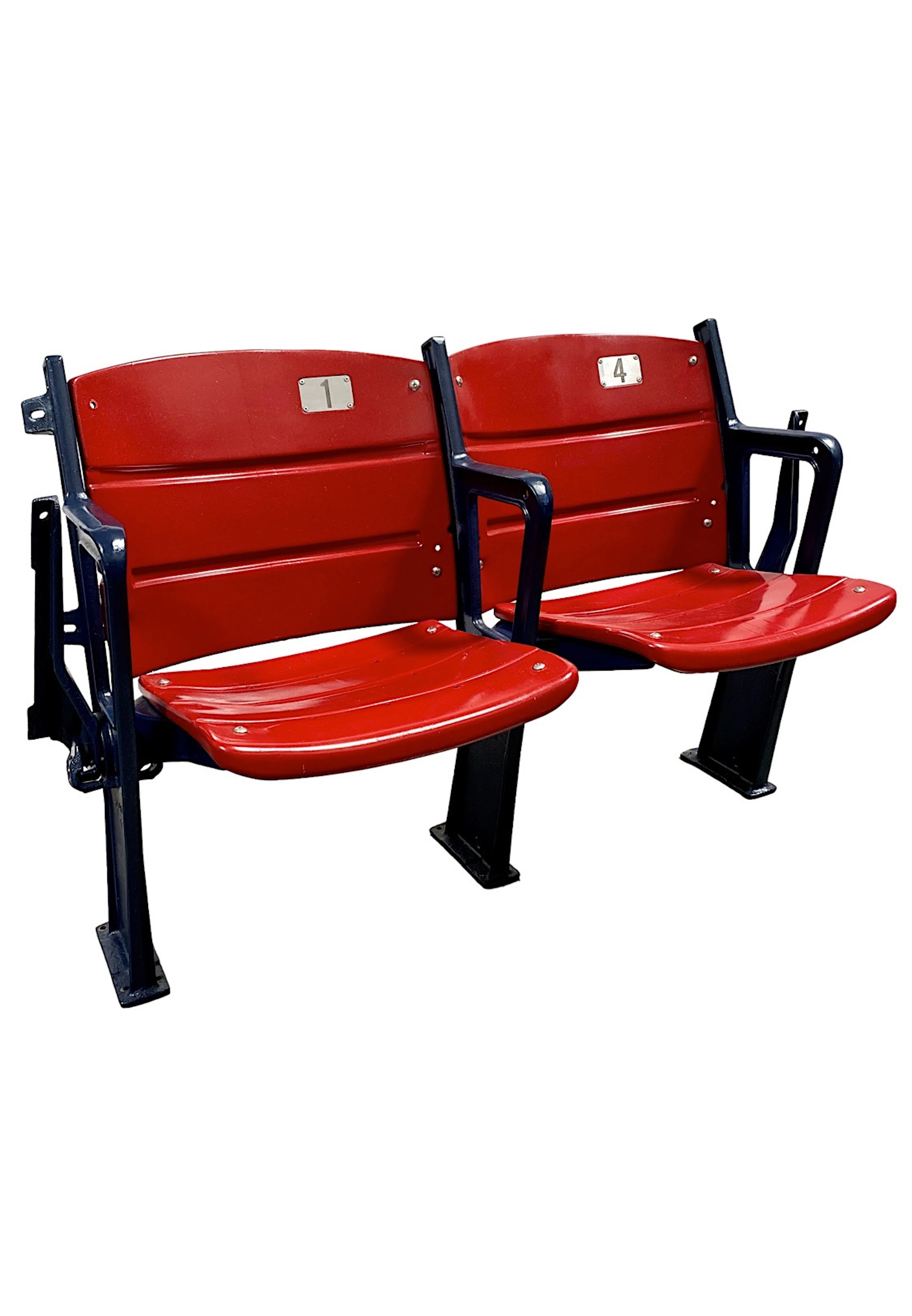 Original Fenway Park Double Stadium Seats (MLB Auth & Team LOA)