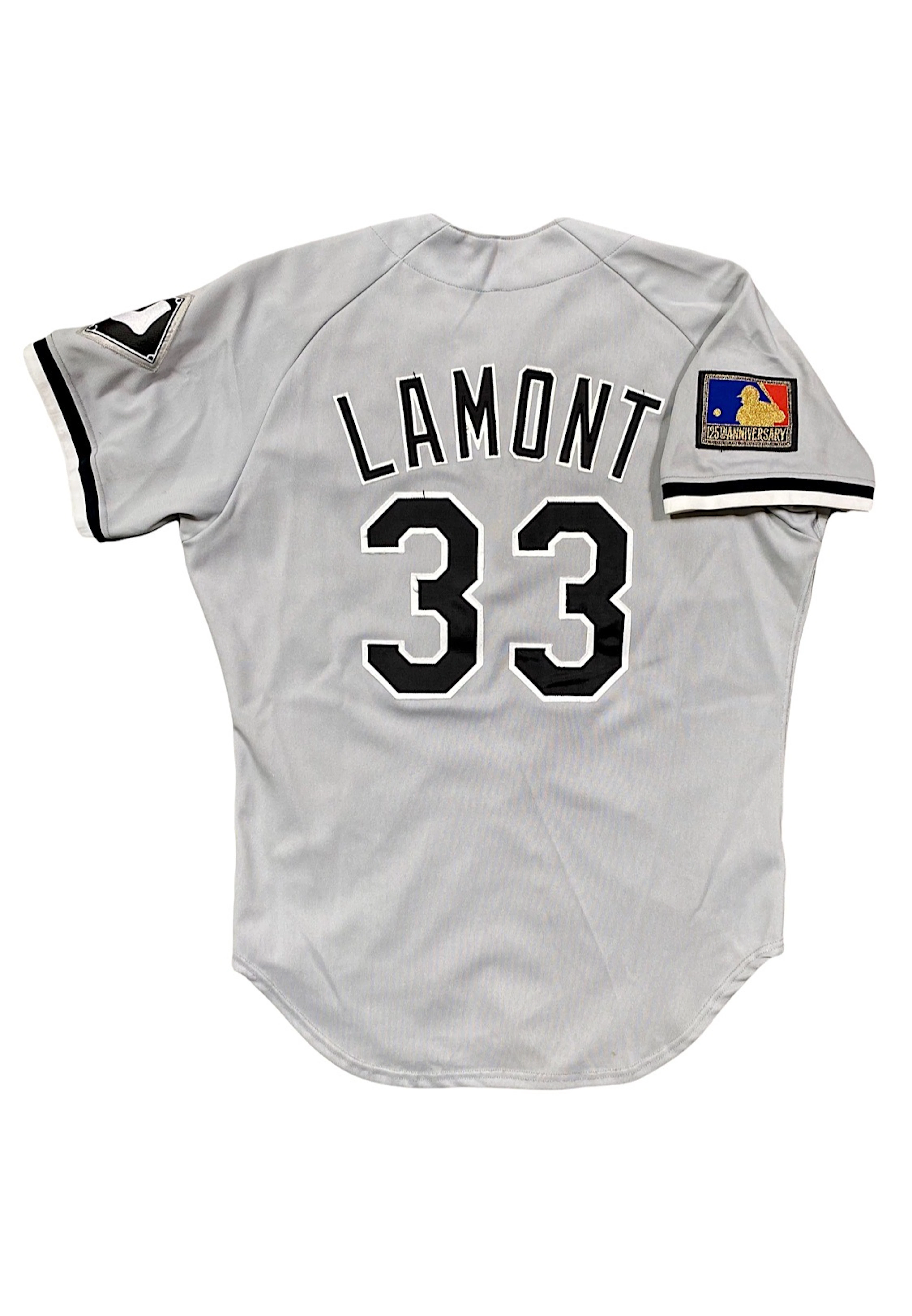1994 Gene Lamont Chicago White Sox Manager Worn & Signed Road Jersey