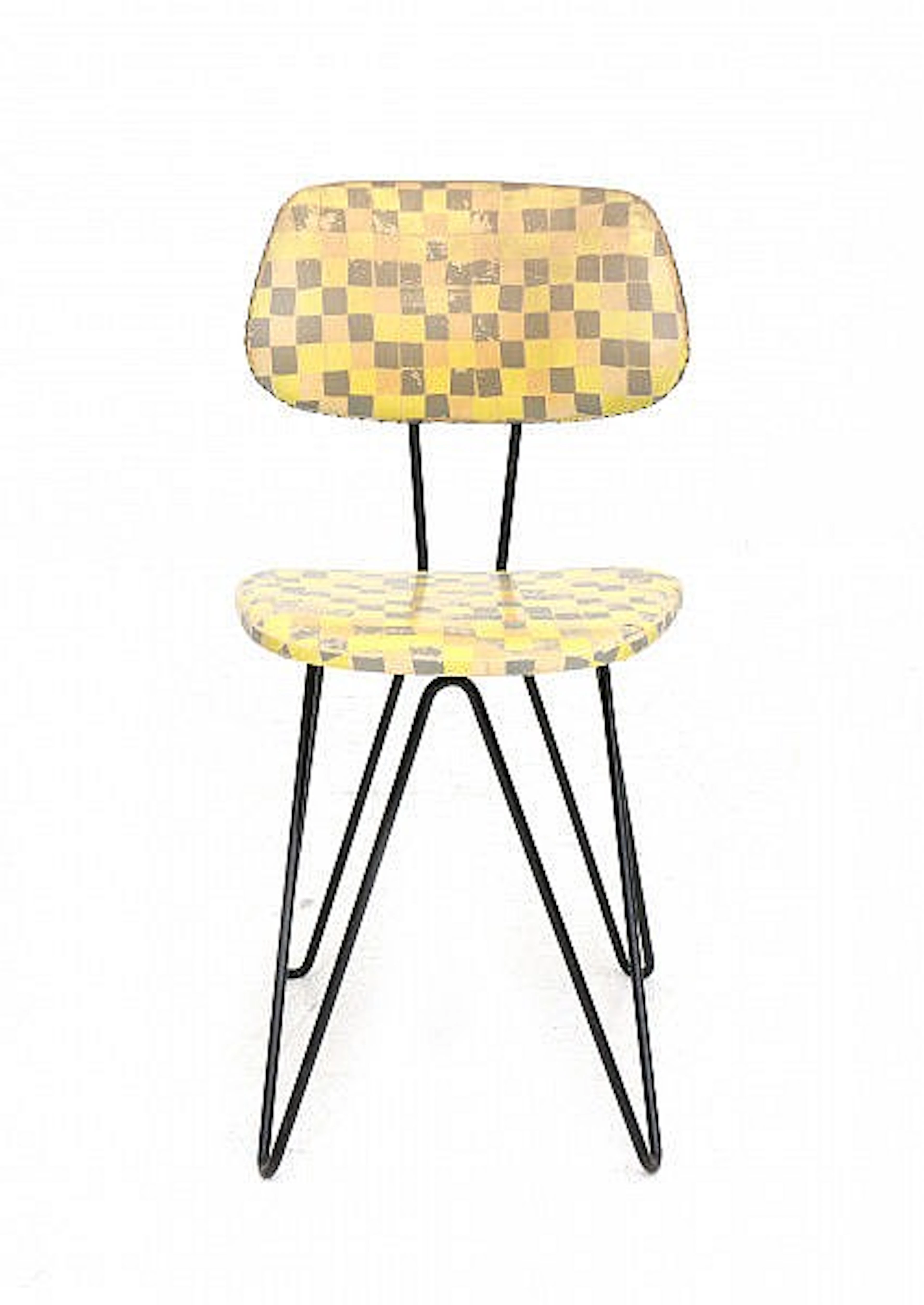 Cees Braakman (1917-1995) - A black lacquered wire steel...