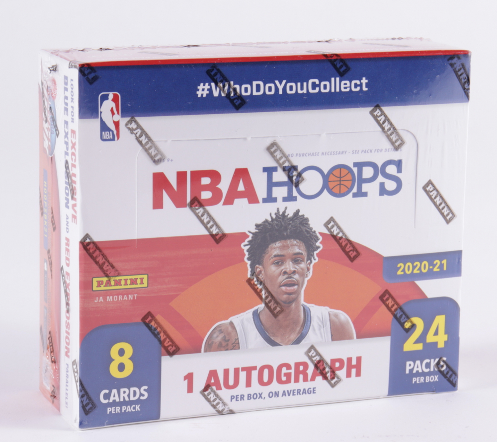 2020-21 Panini NBA Hoops Basketball Hobby Box With (24) Packs | Barnebys