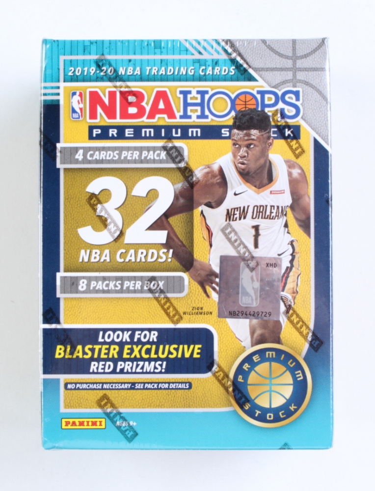 2019-20 Panini Hoops Premium Stock Basketball Blaster Box With (8 ...