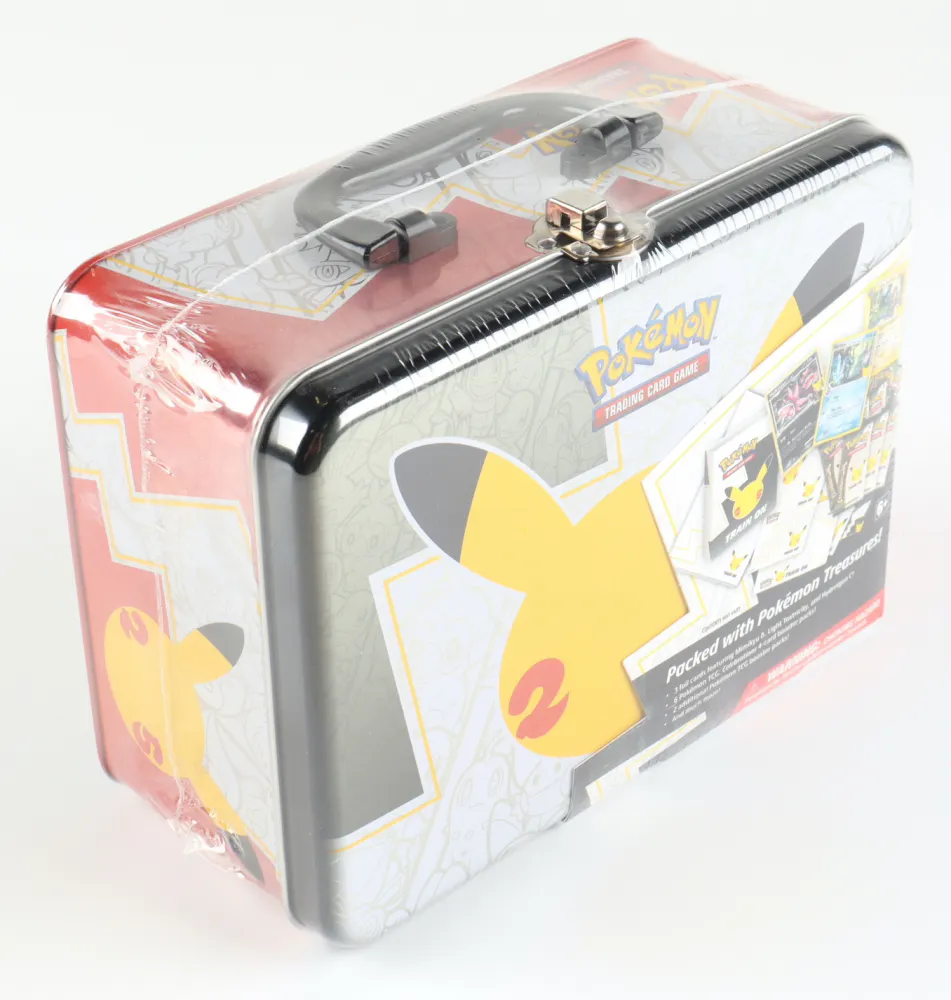 Pokemon TCG: 2021 Celebrations Collector's Chest Tin Set | Barnebys